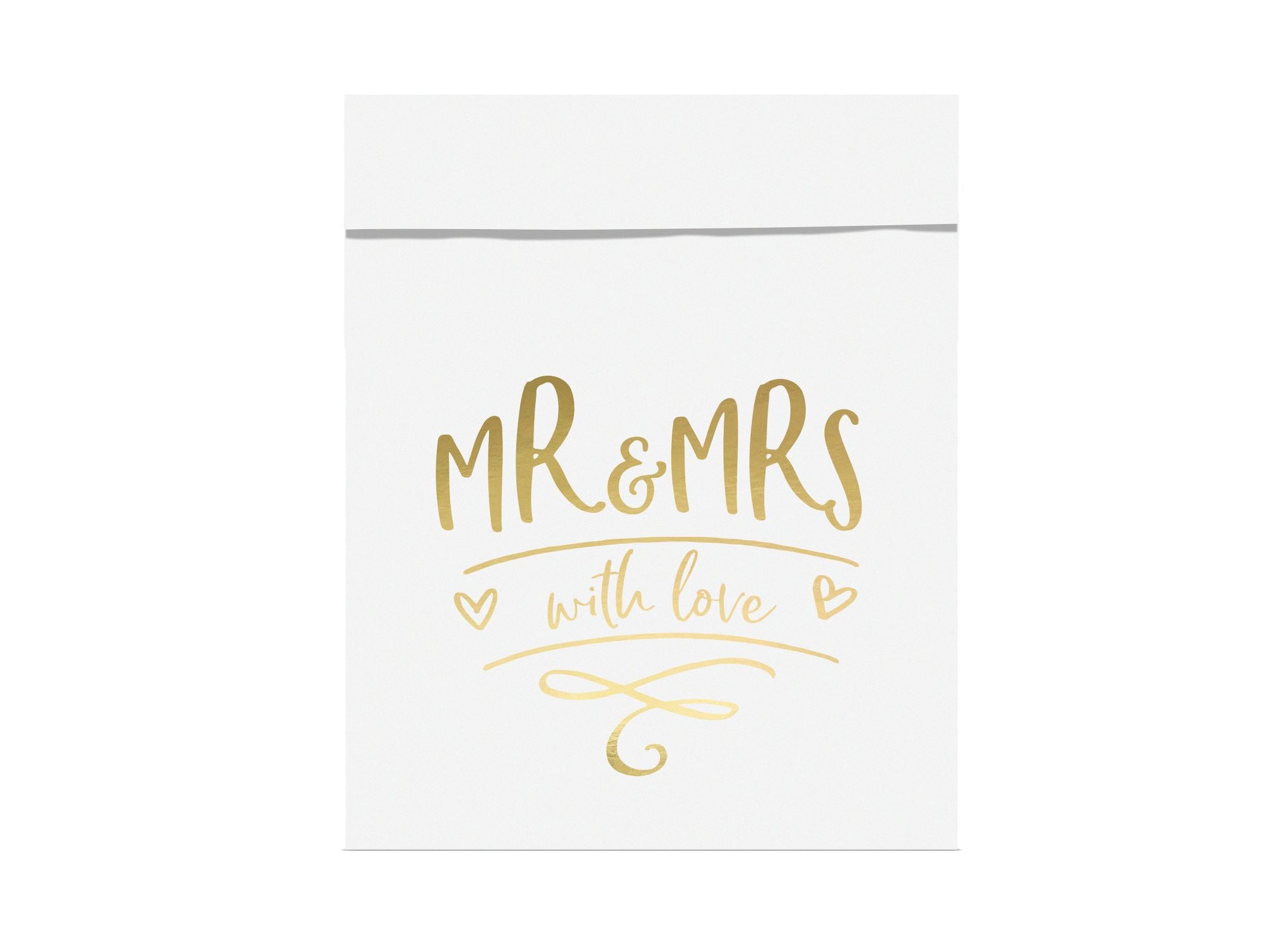 Mr and Mrs Treat Bags Pack of 6