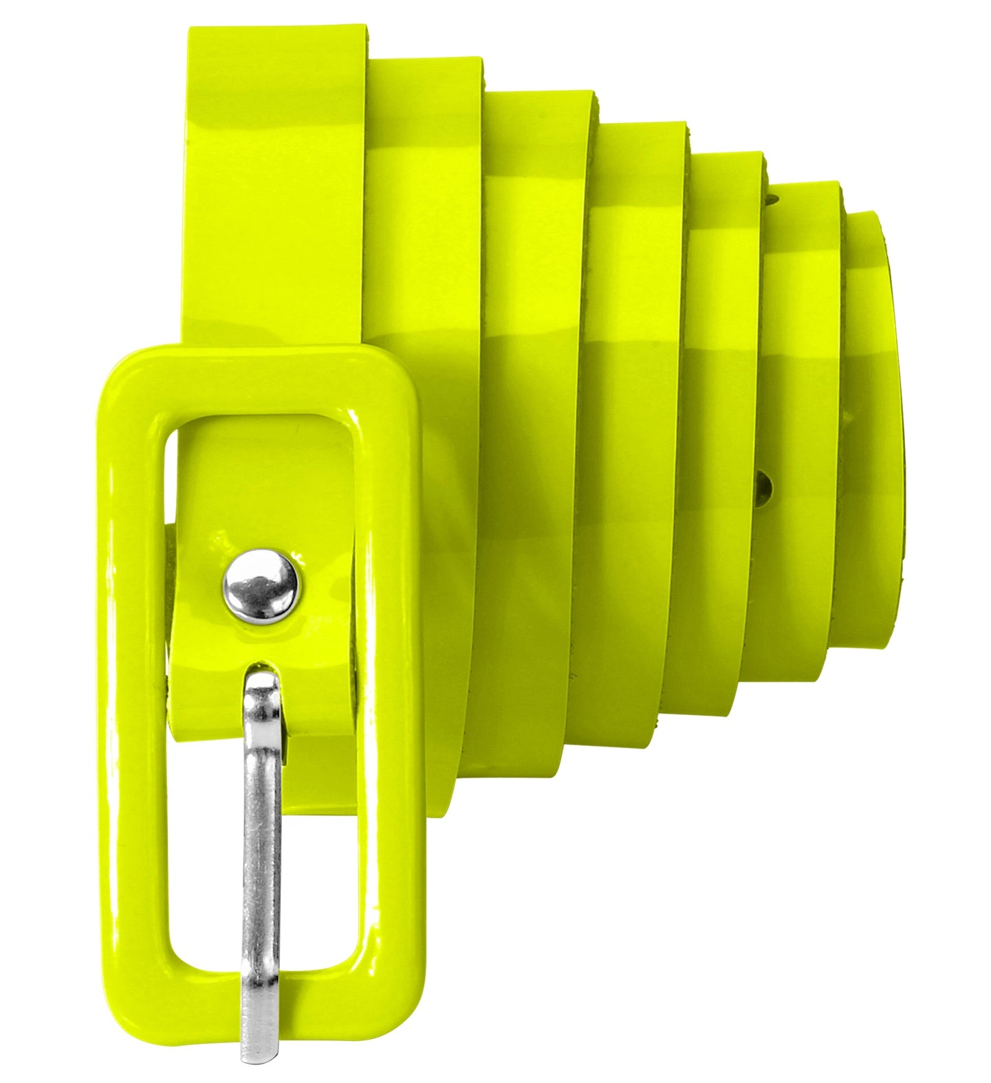Neon Yellow 80's Belt