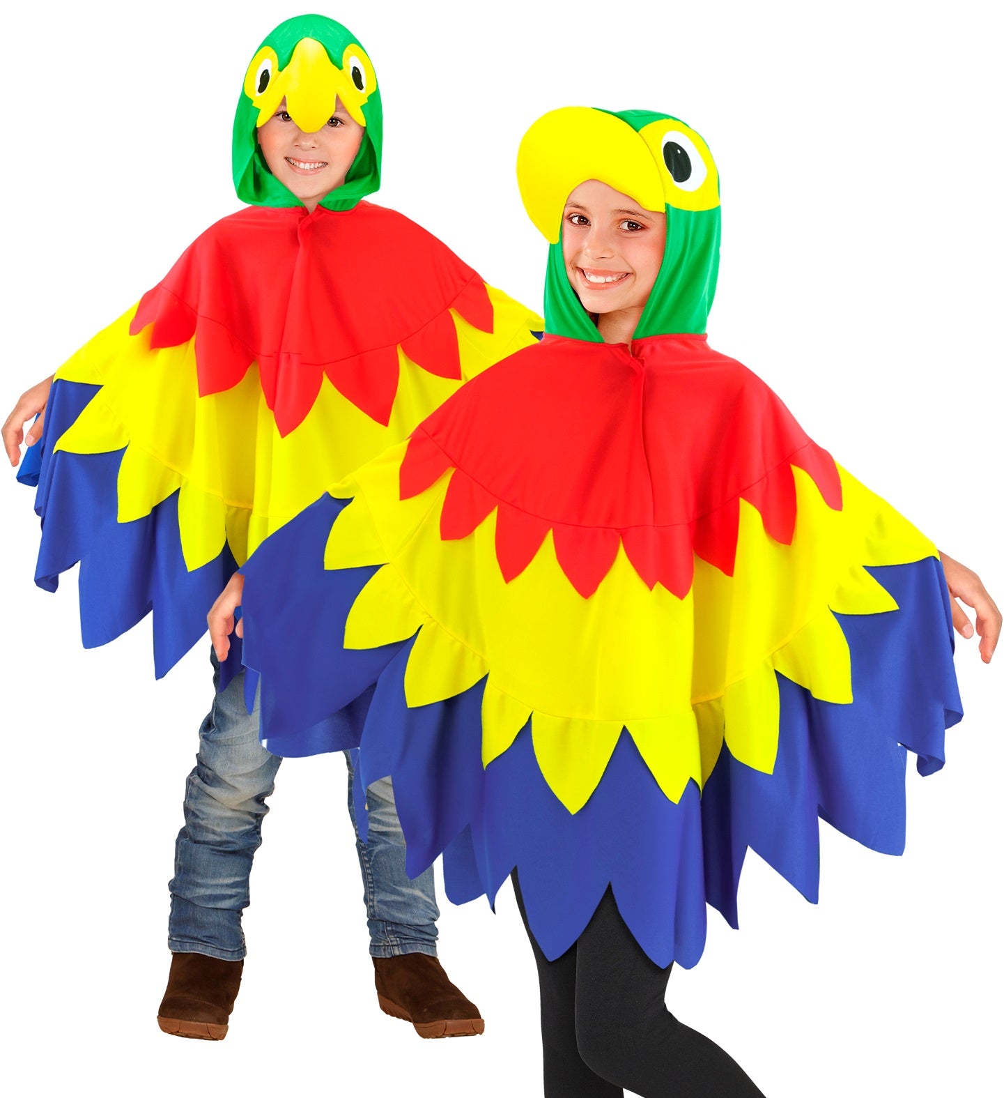 Parrot Poncho Costume Children's