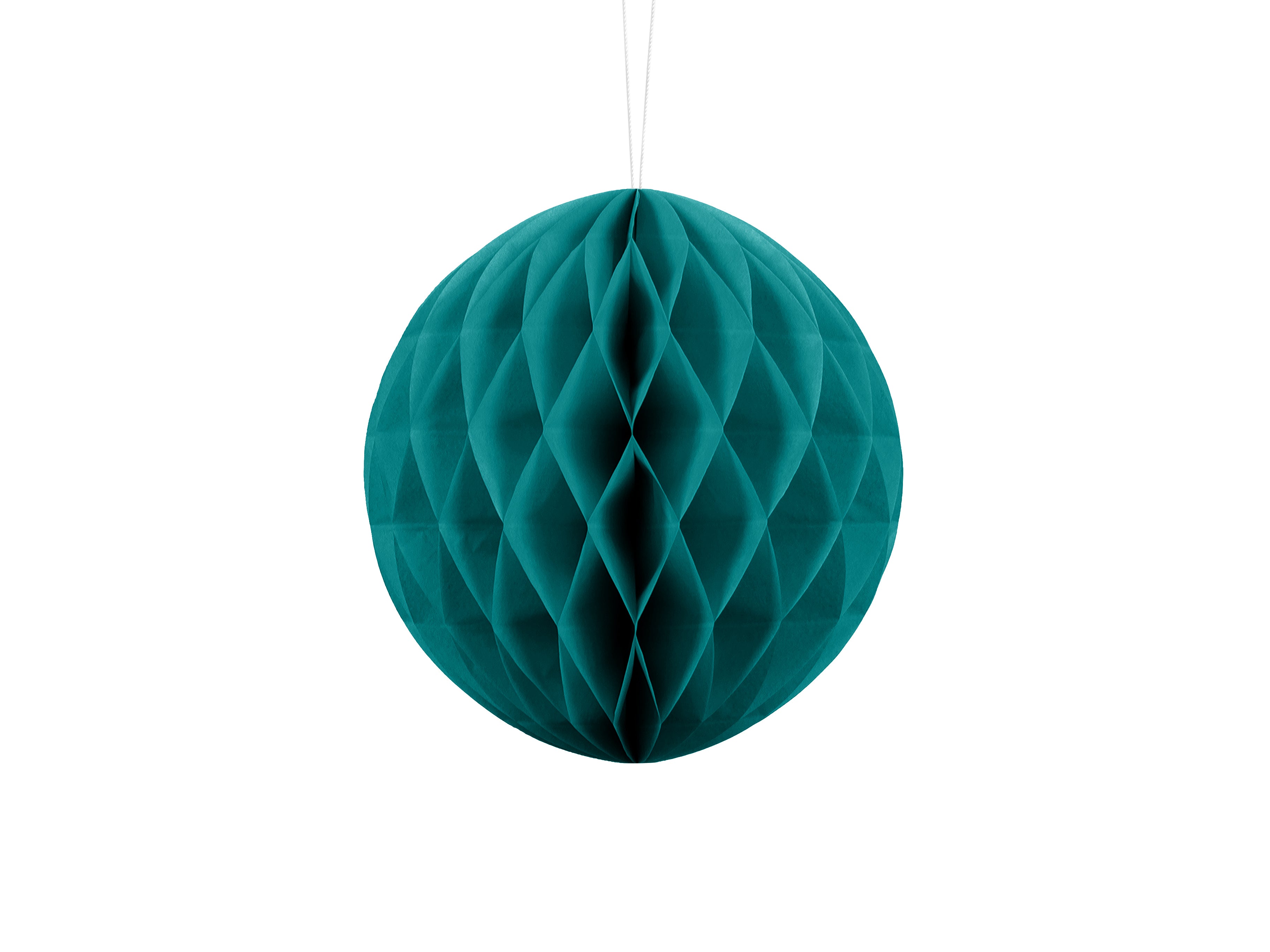 Pastel Lagoon Blue Honeycomb Ball Decoration 20cm