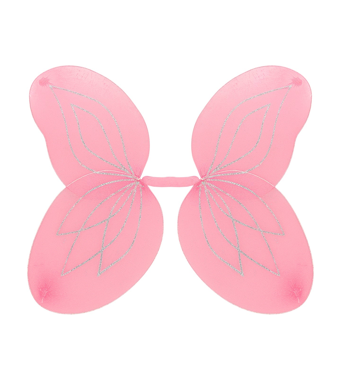 Pink and Silver Fairy Wings
