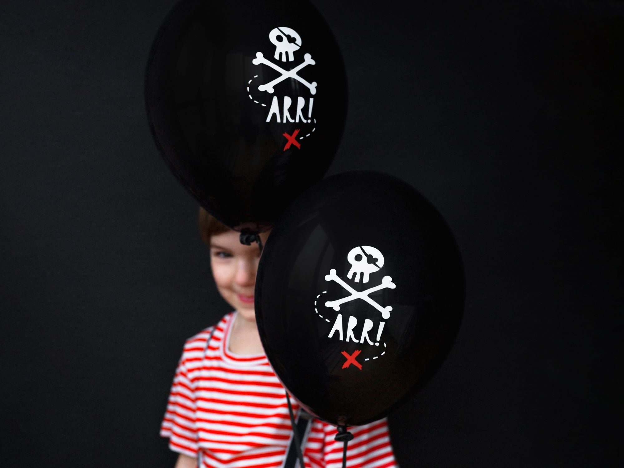 Pirate Party Balloons 30cm Pack of 6