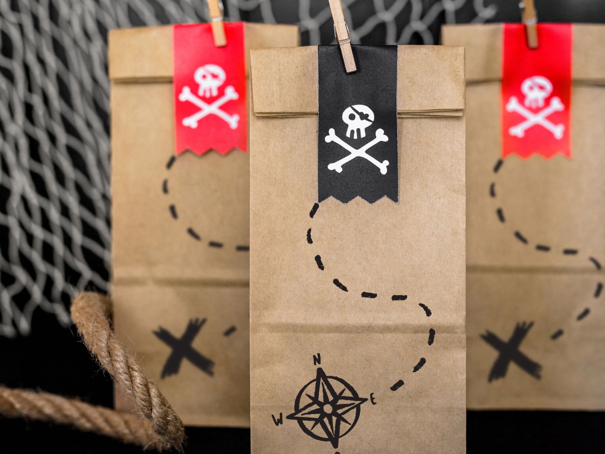 Pirate Party Treat Bags