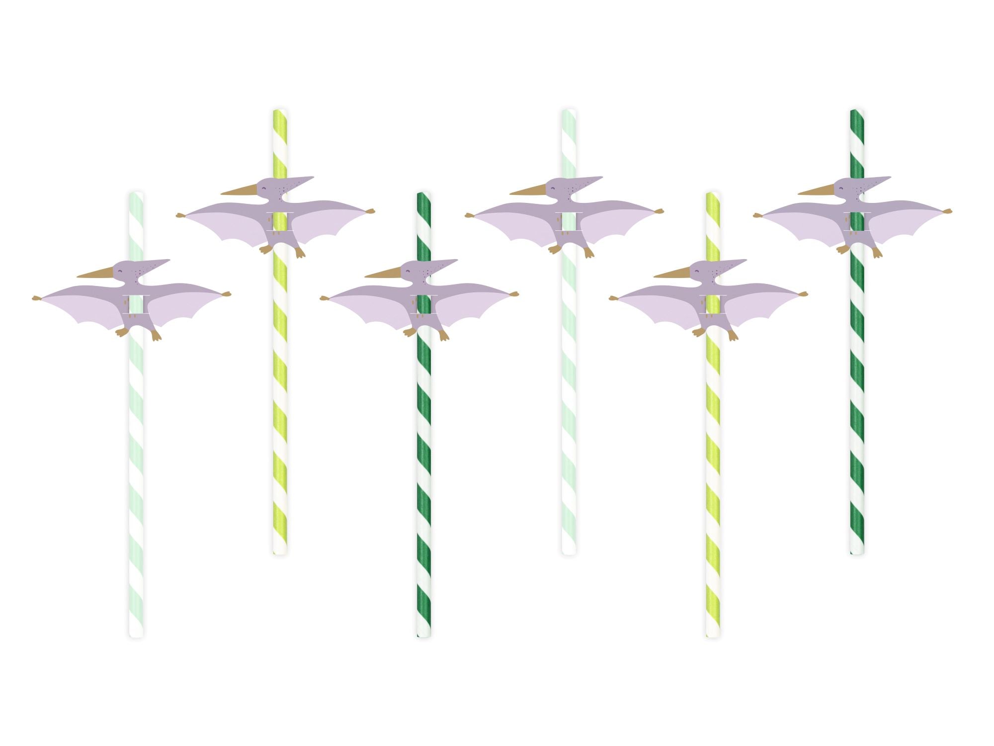 Pterodactyl Straws Pack of 6
