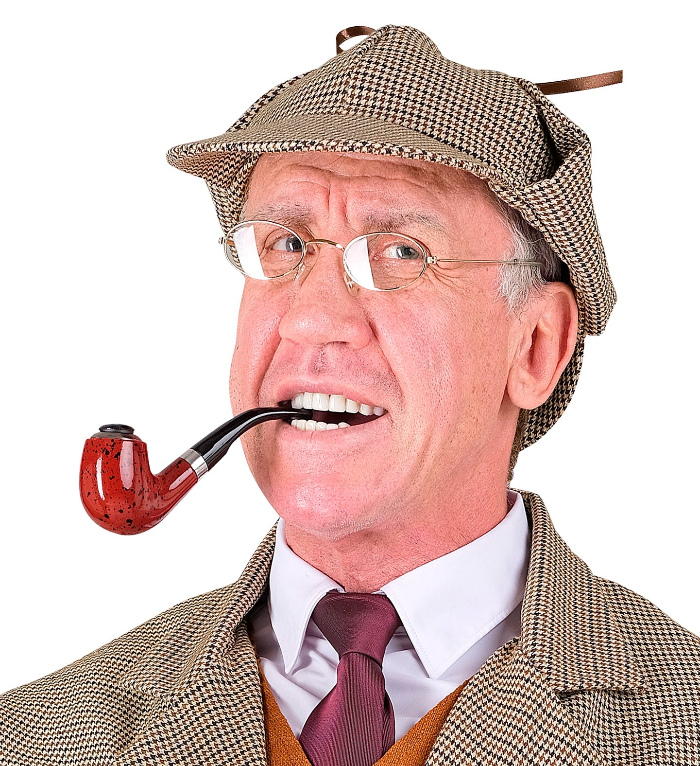 Real Looking Smoker Pipe Prop costume accessory