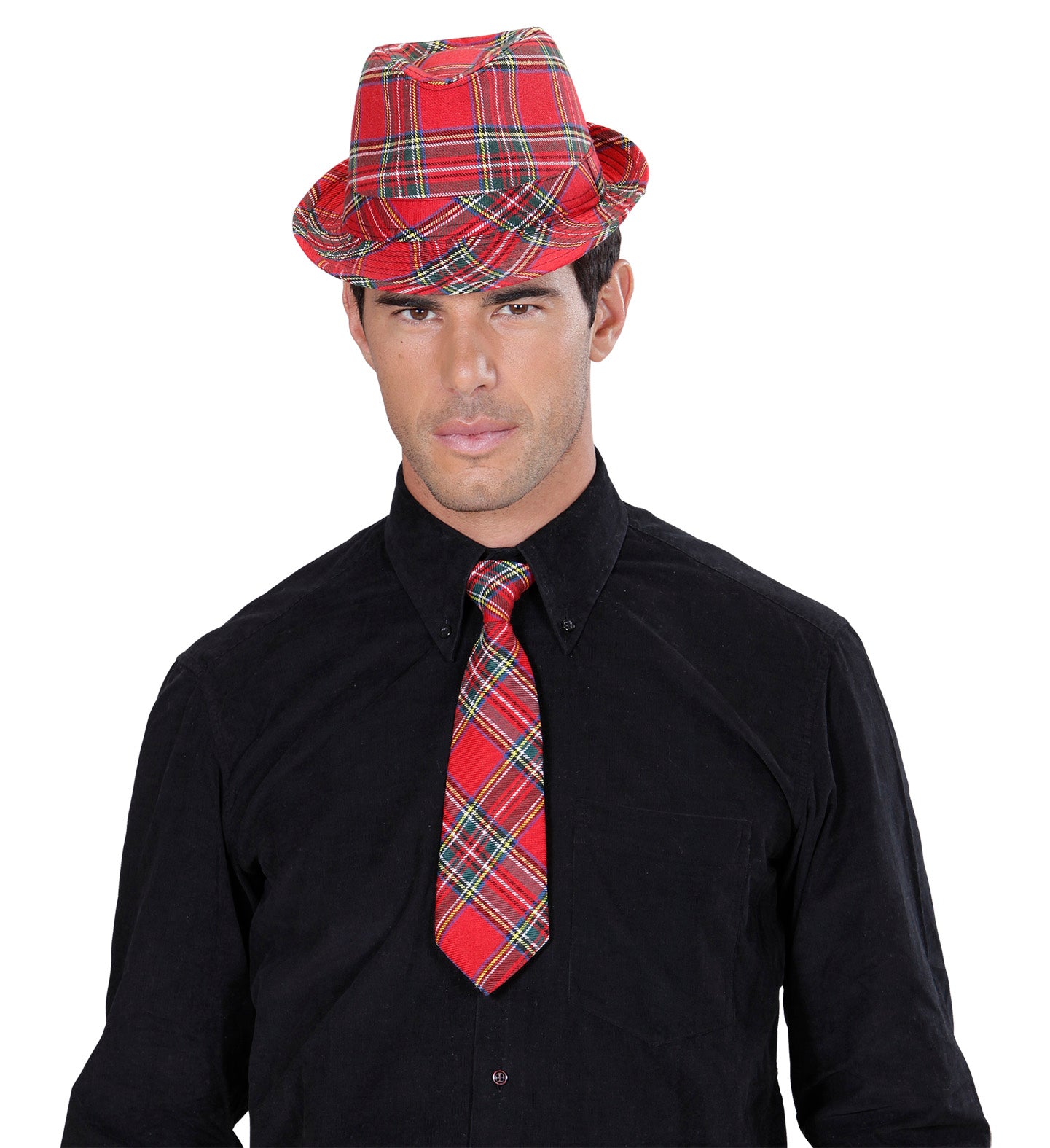 Red Tartan Necktie