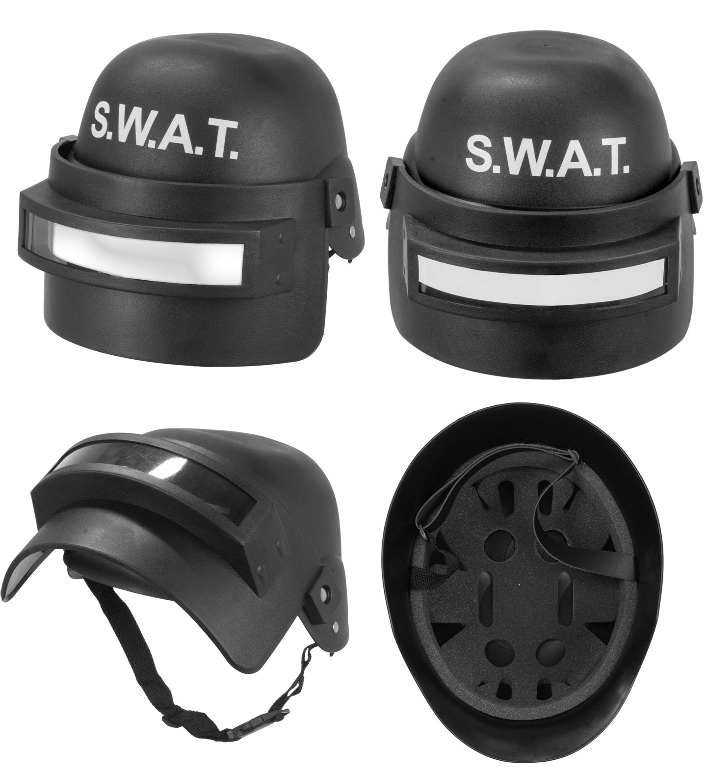 SWAT Riot Police Helmet Child's costume accessory