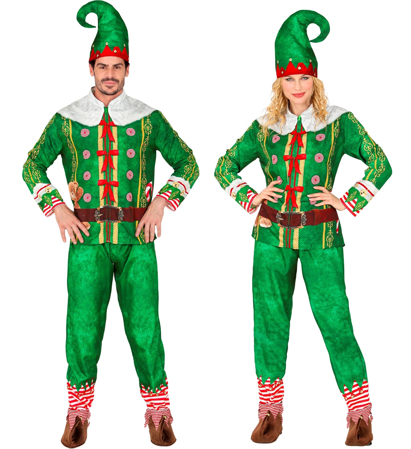 Santa's Little Helper Elf Fast Costume
