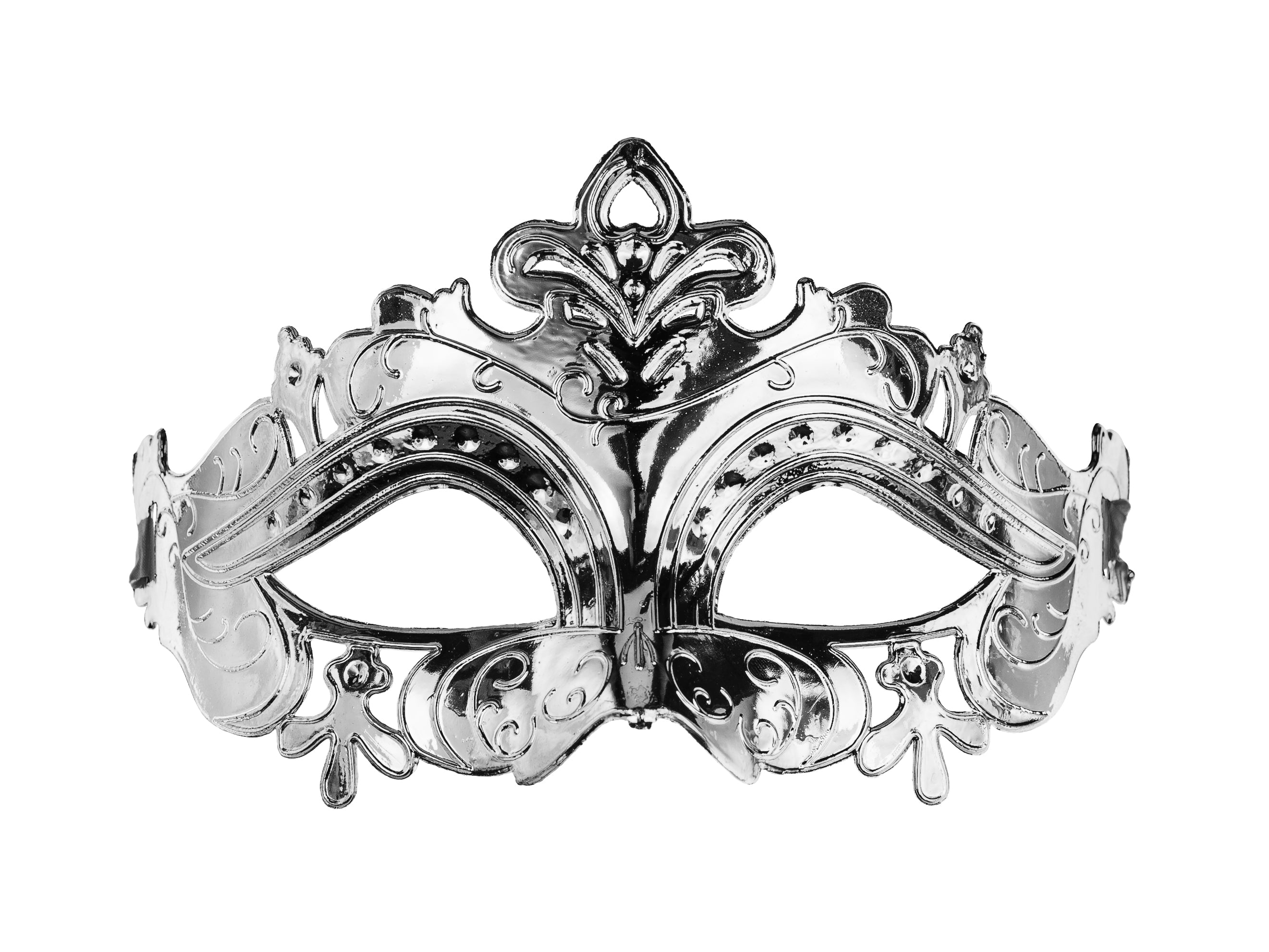 Silver Carnival Mask