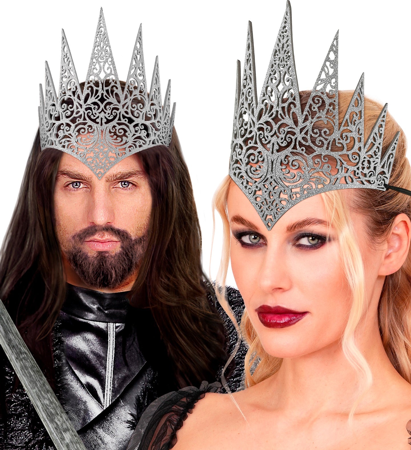 Silver Fantasy Crown
