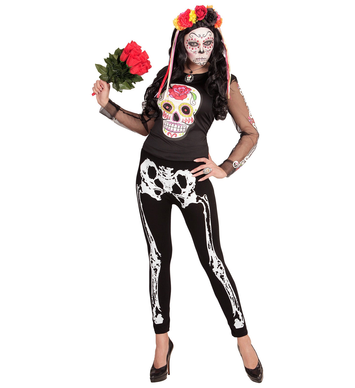 Day of the dead Skeleton Leggings