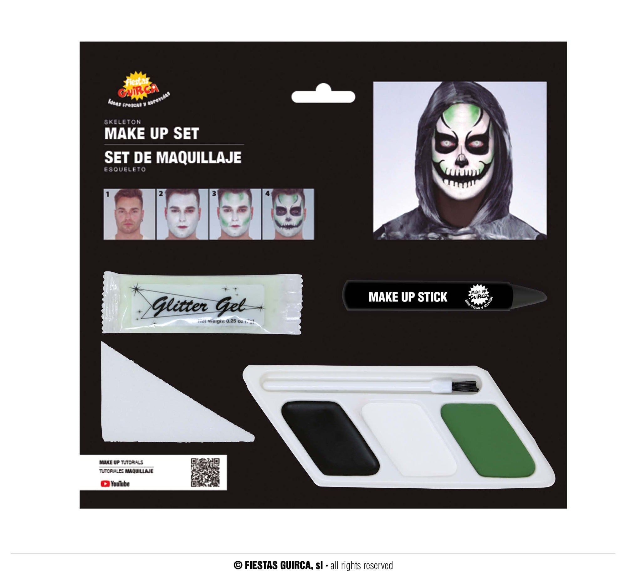 Skull Makeup Kit