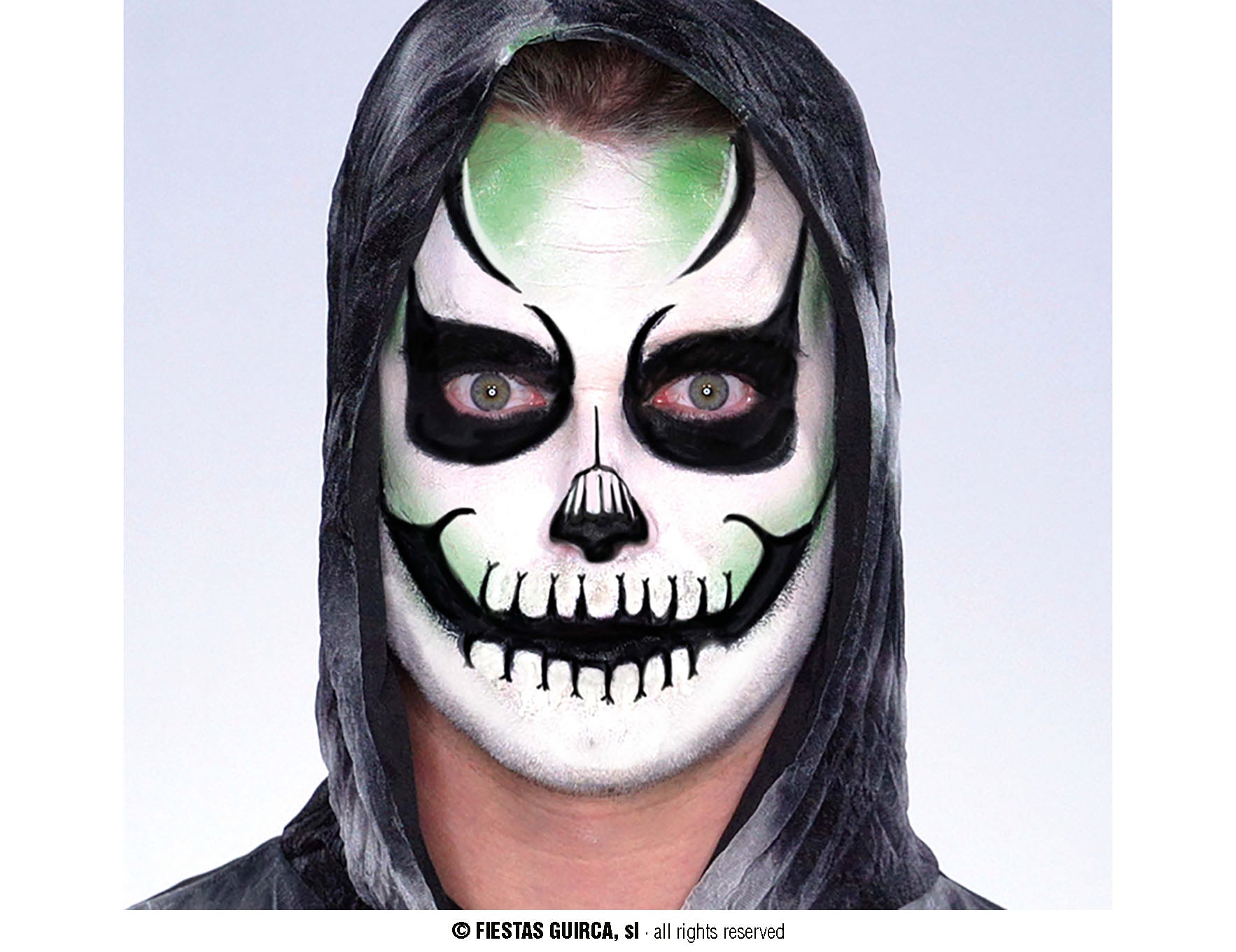 Skull face paint Kit