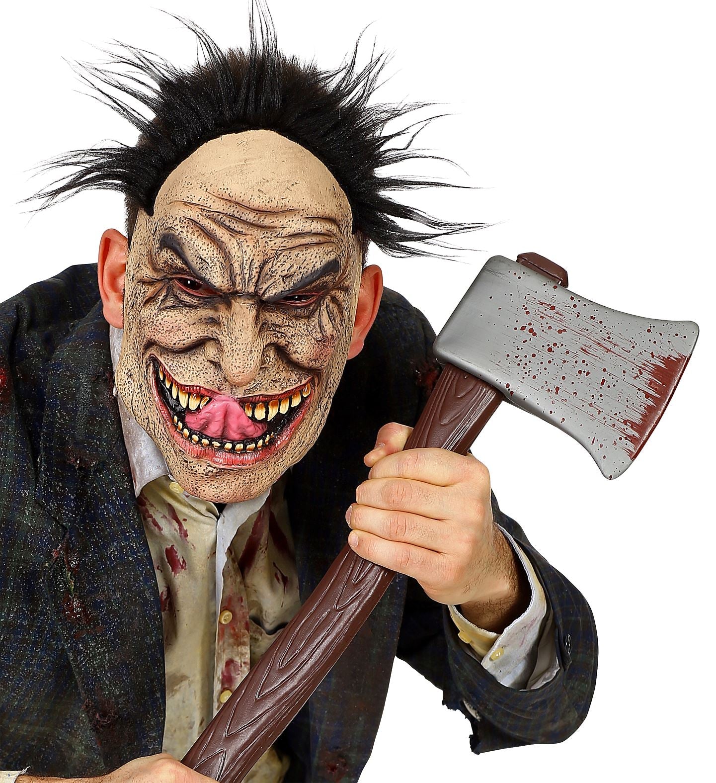 Stranger Half Mask with Hair