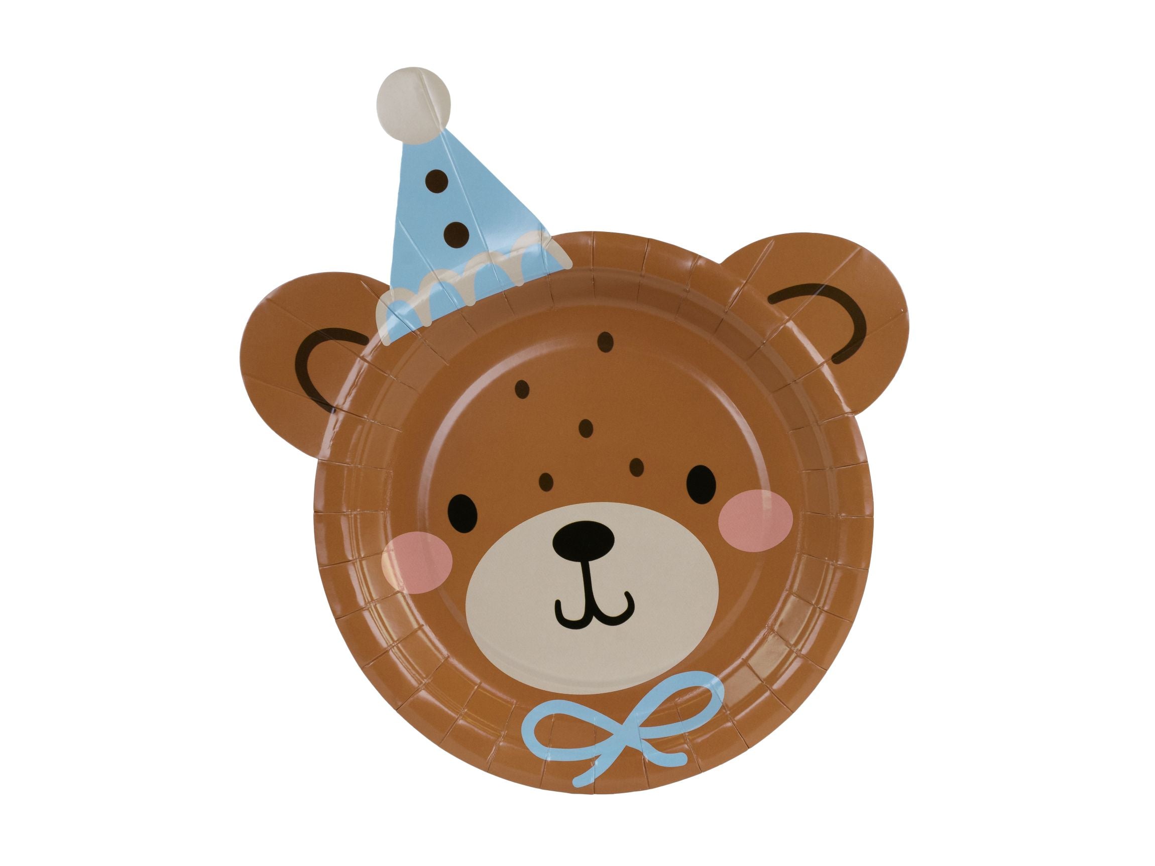 Teddy Bear Paper Plates Pack of 6