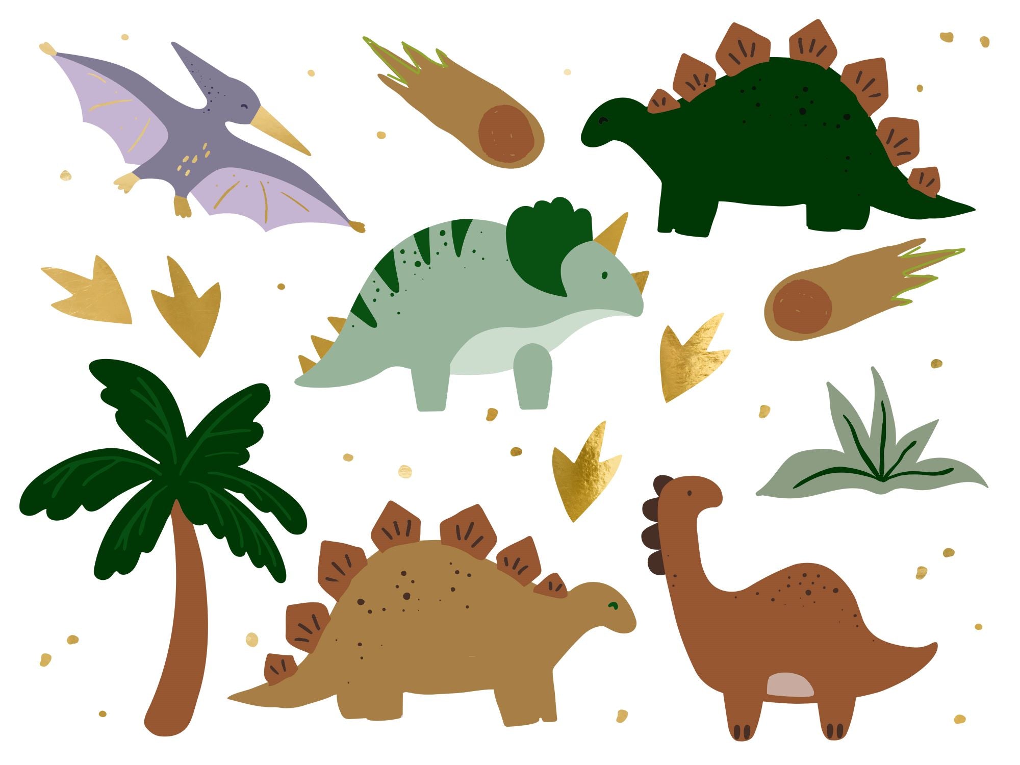 Temporary Dinosaurs Tattoos