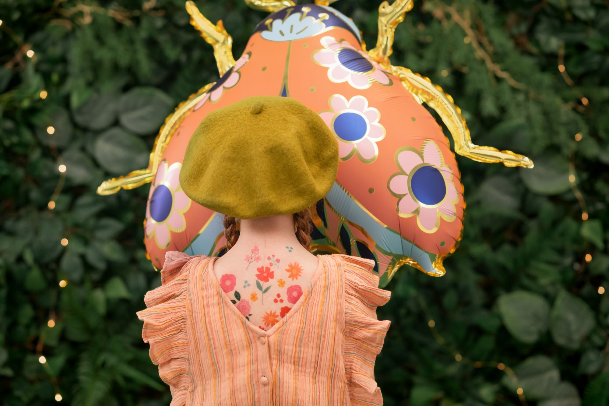 Temporary washable Flowers Tattoos