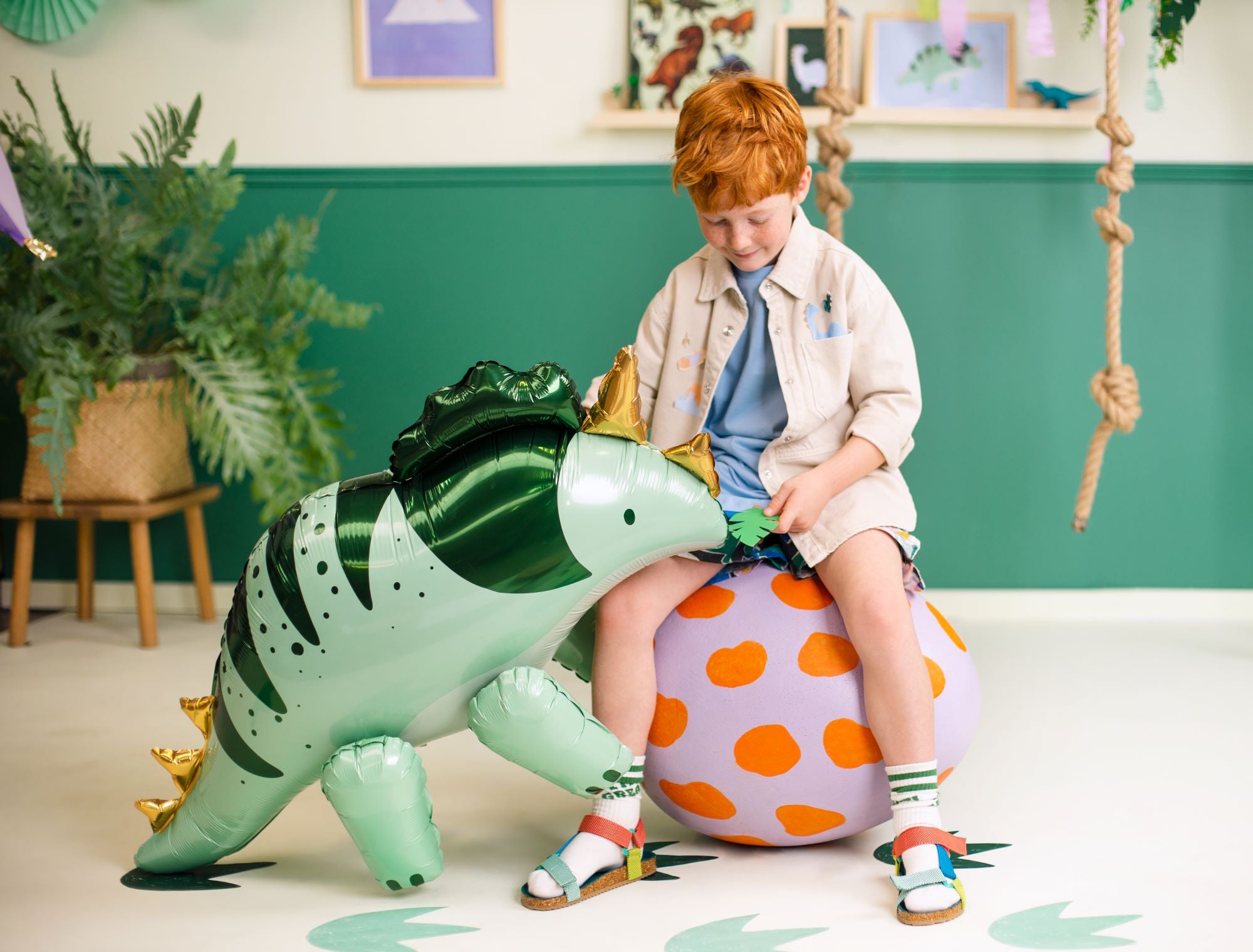 Triceratops dinosaur Balloon