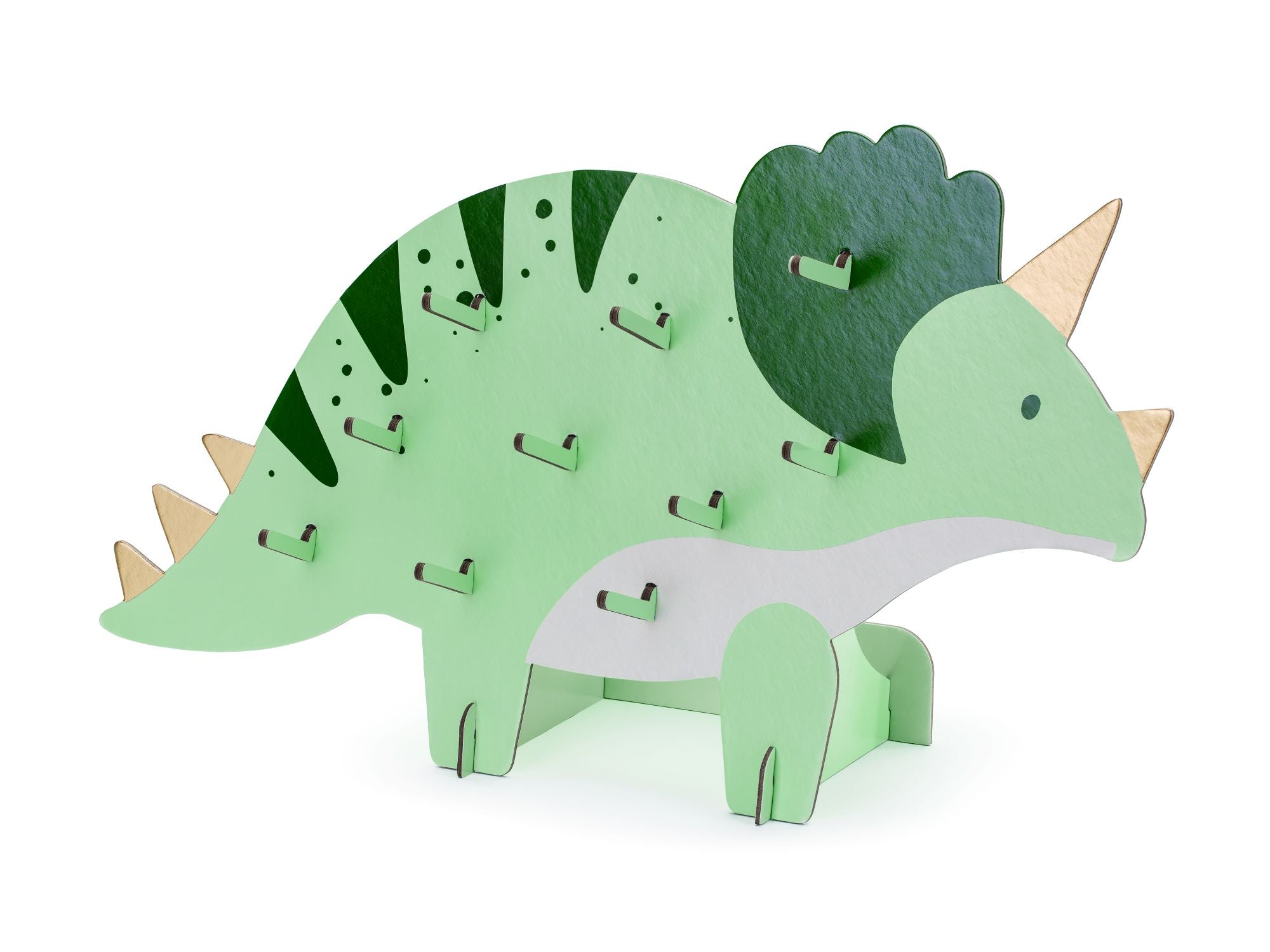 Triceratops Snack Wall Dinosaur party decoration