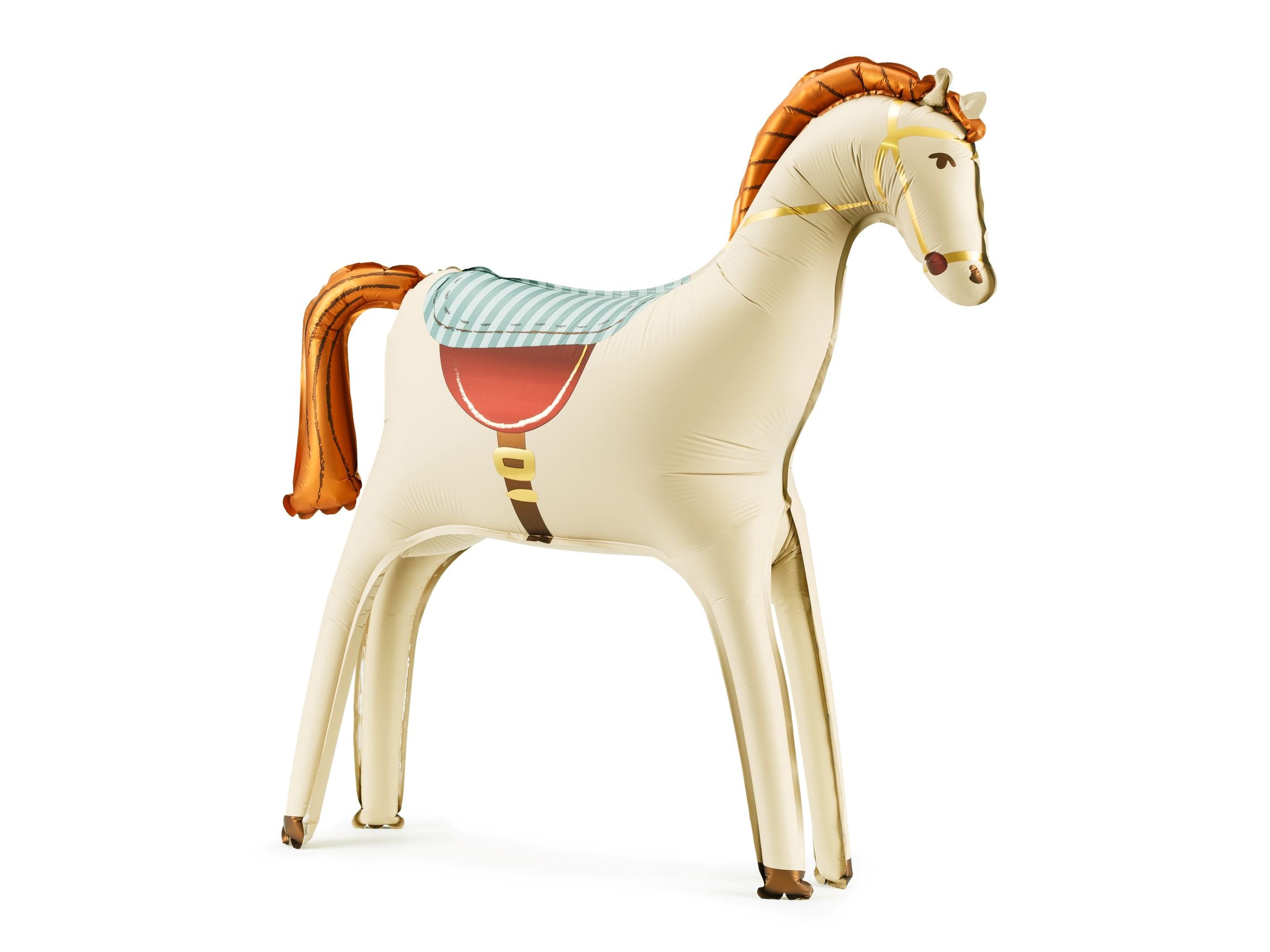 White Horse Shaped Foil Balloon