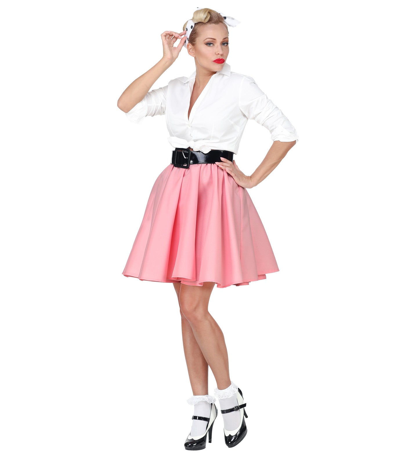 1950's Pink Rockabilly Skirt