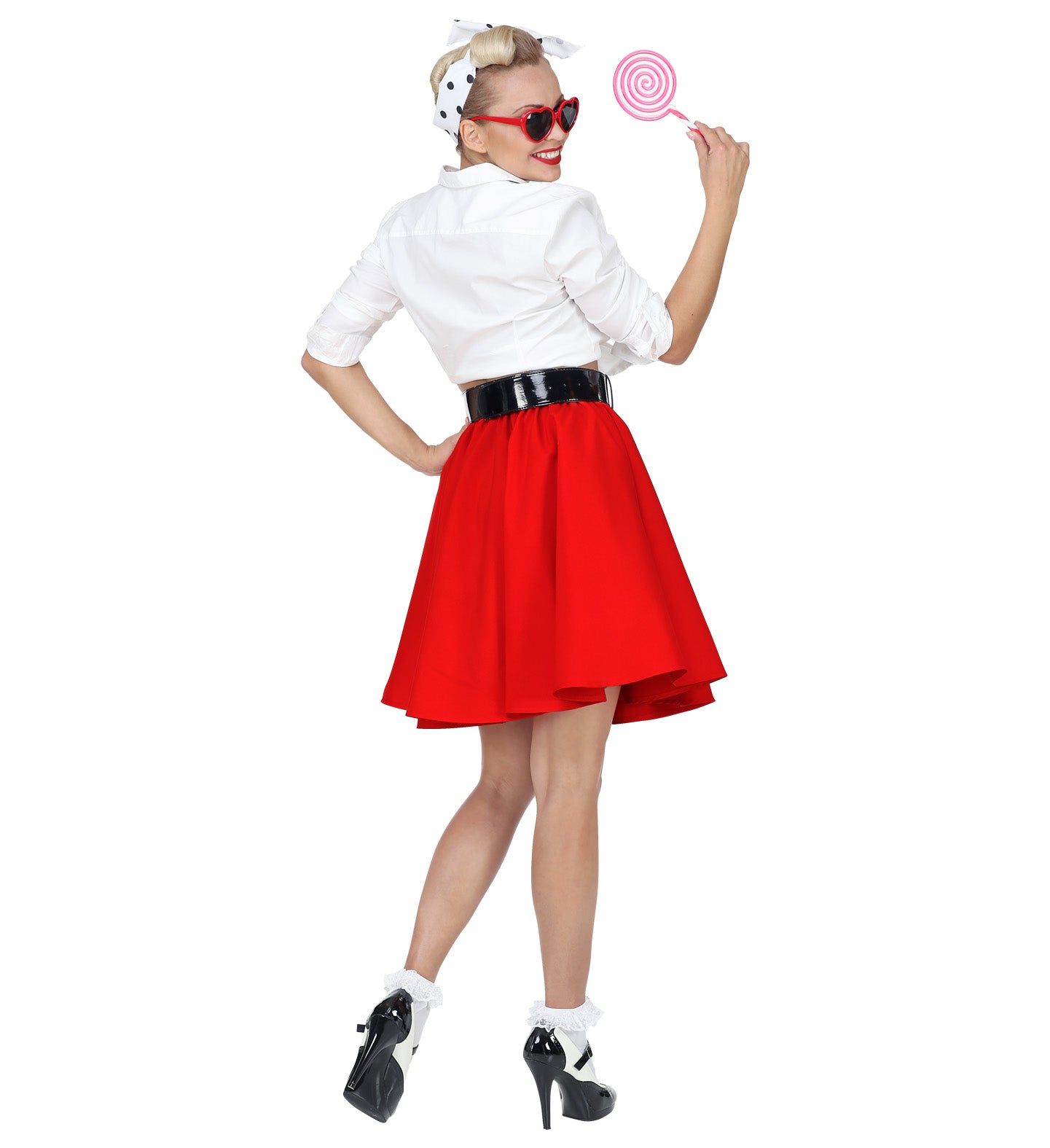 1950's Red Rock "N' Roll Skirt rear