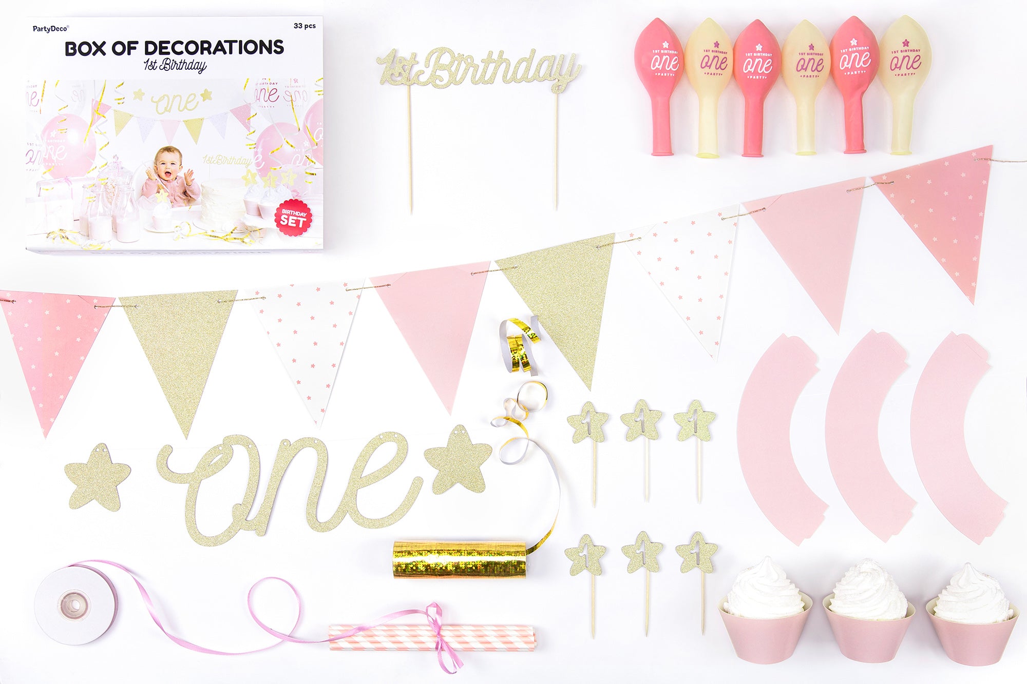 1st Birthday Party Decoration set.