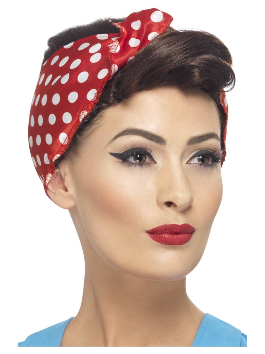 1940's Rosie the Riveter Wig