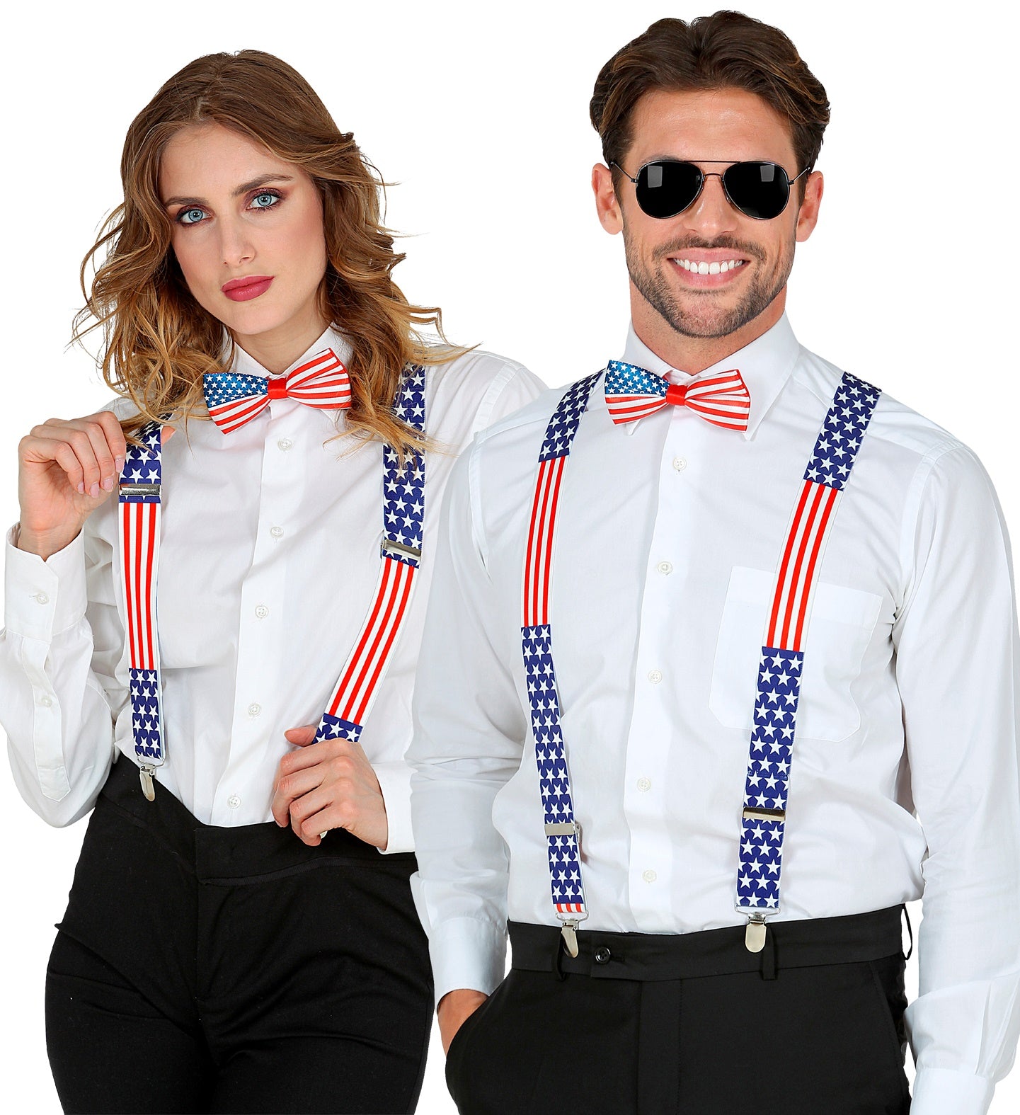 4th of July Braces & Bow Tie Kit