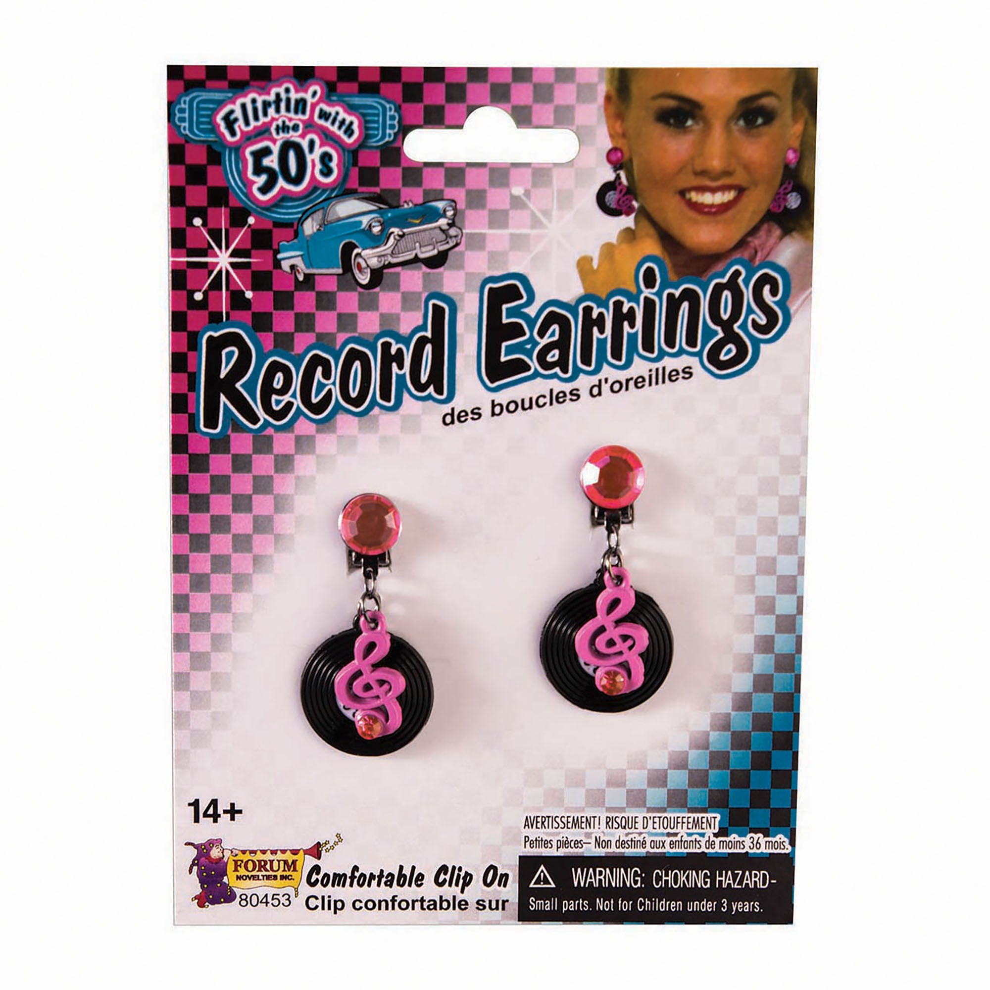 50's Rock and Roll Earrings