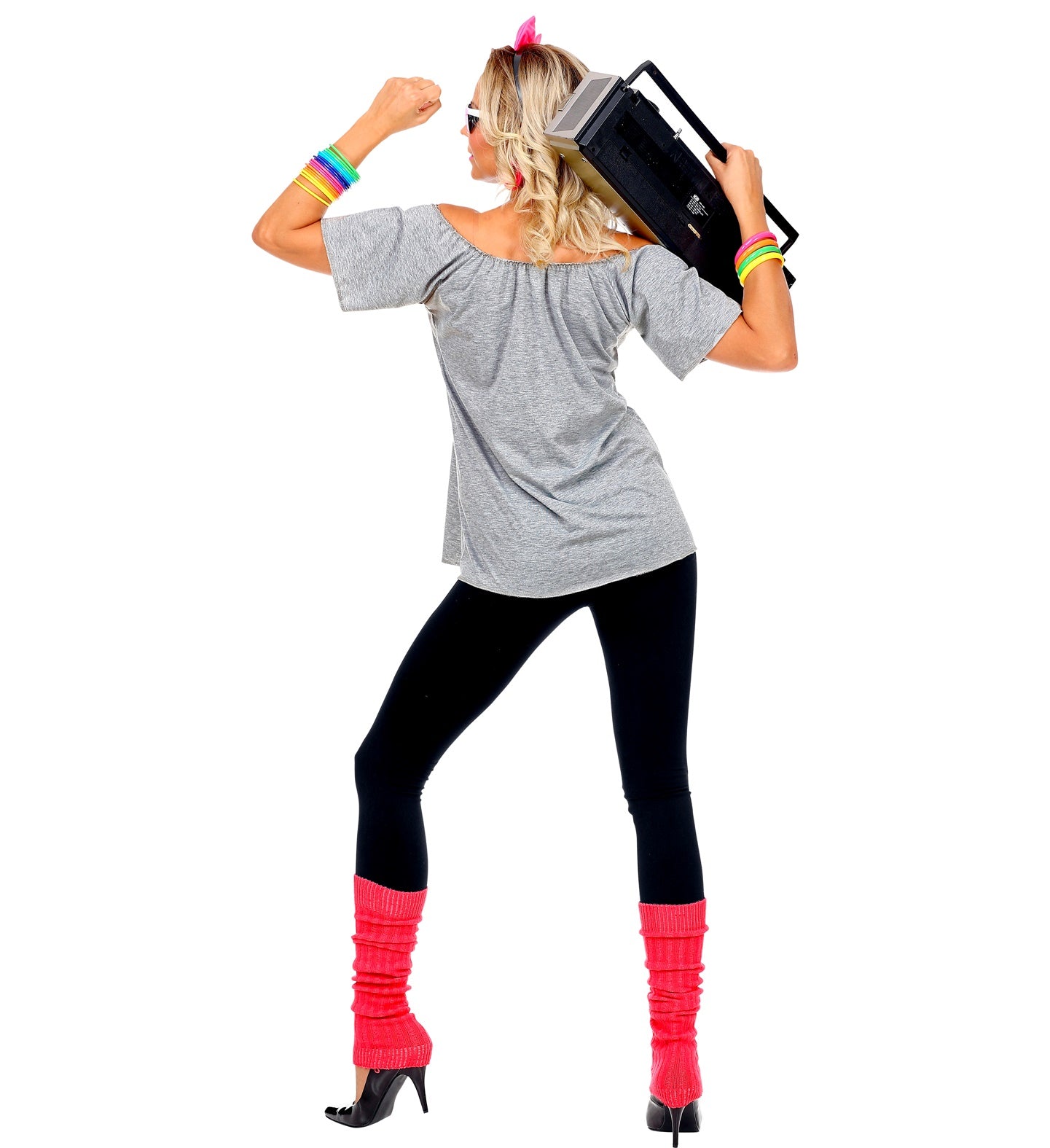 80's Beach Girl Costume Kit rear