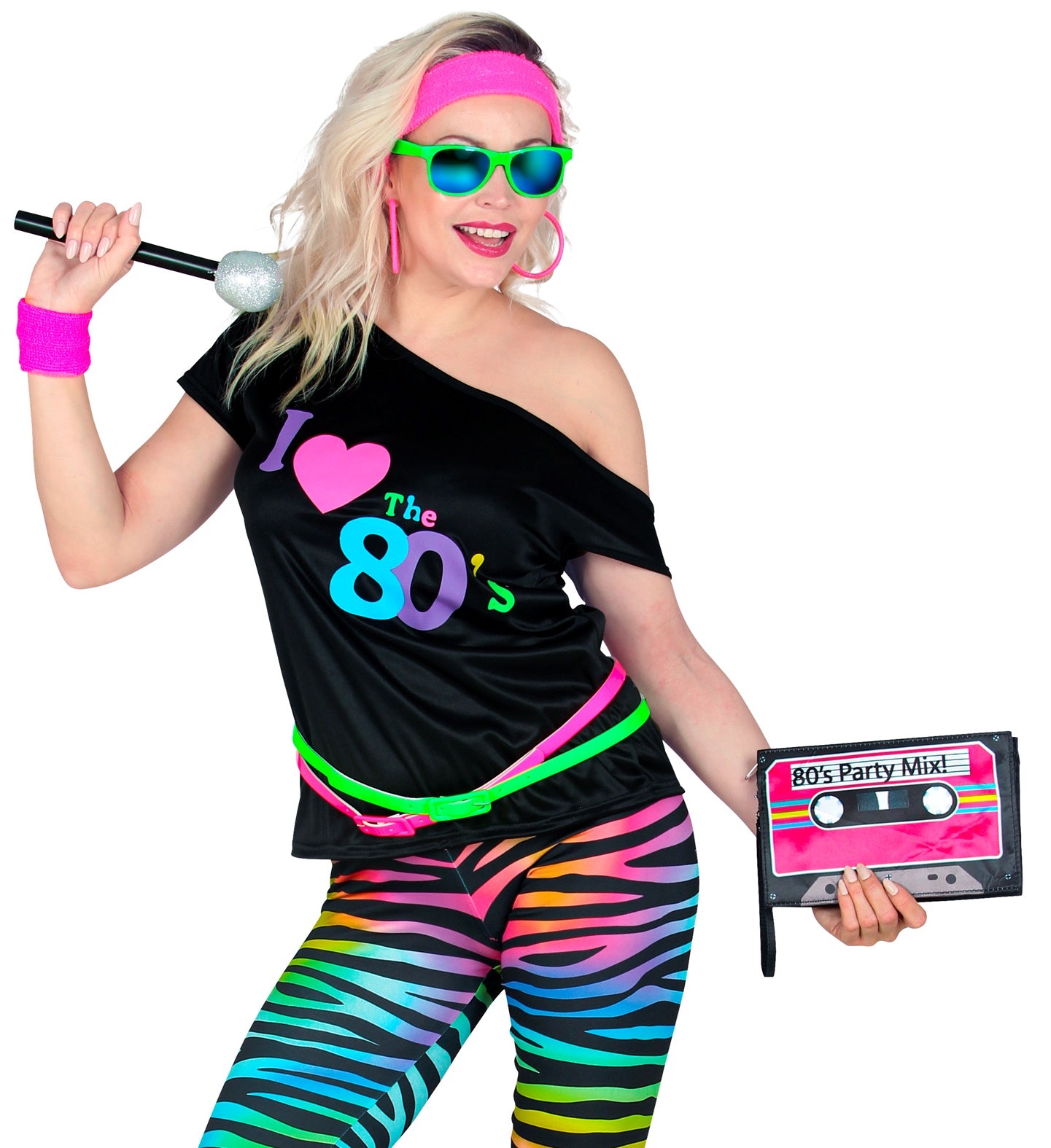 80's Cassette Tape Handbag for fancy dress party