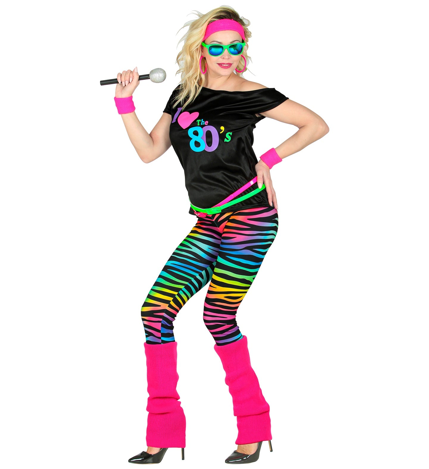 80's Fashion Costume Ladies 80's Fashion Costume Ladies