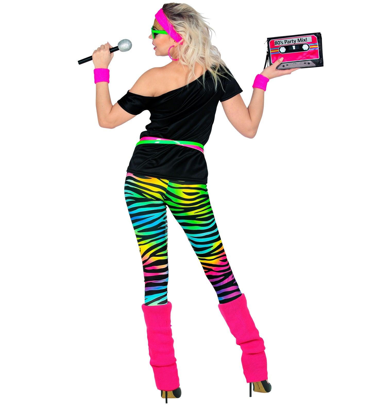 80's Fashion Costume rear