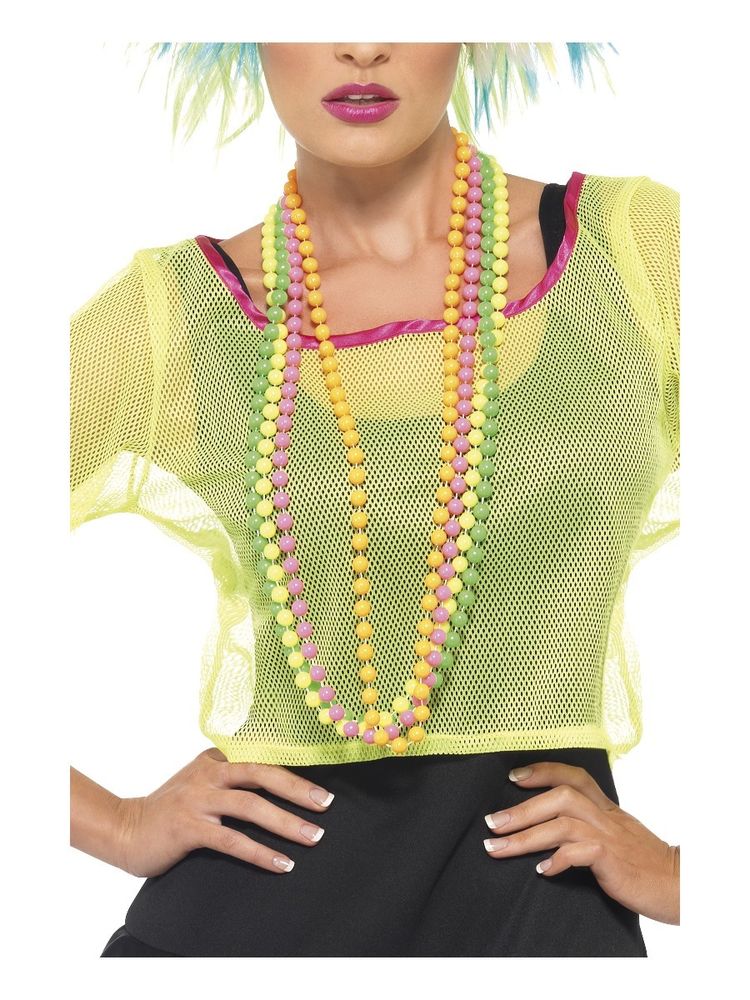 80's neon Beads