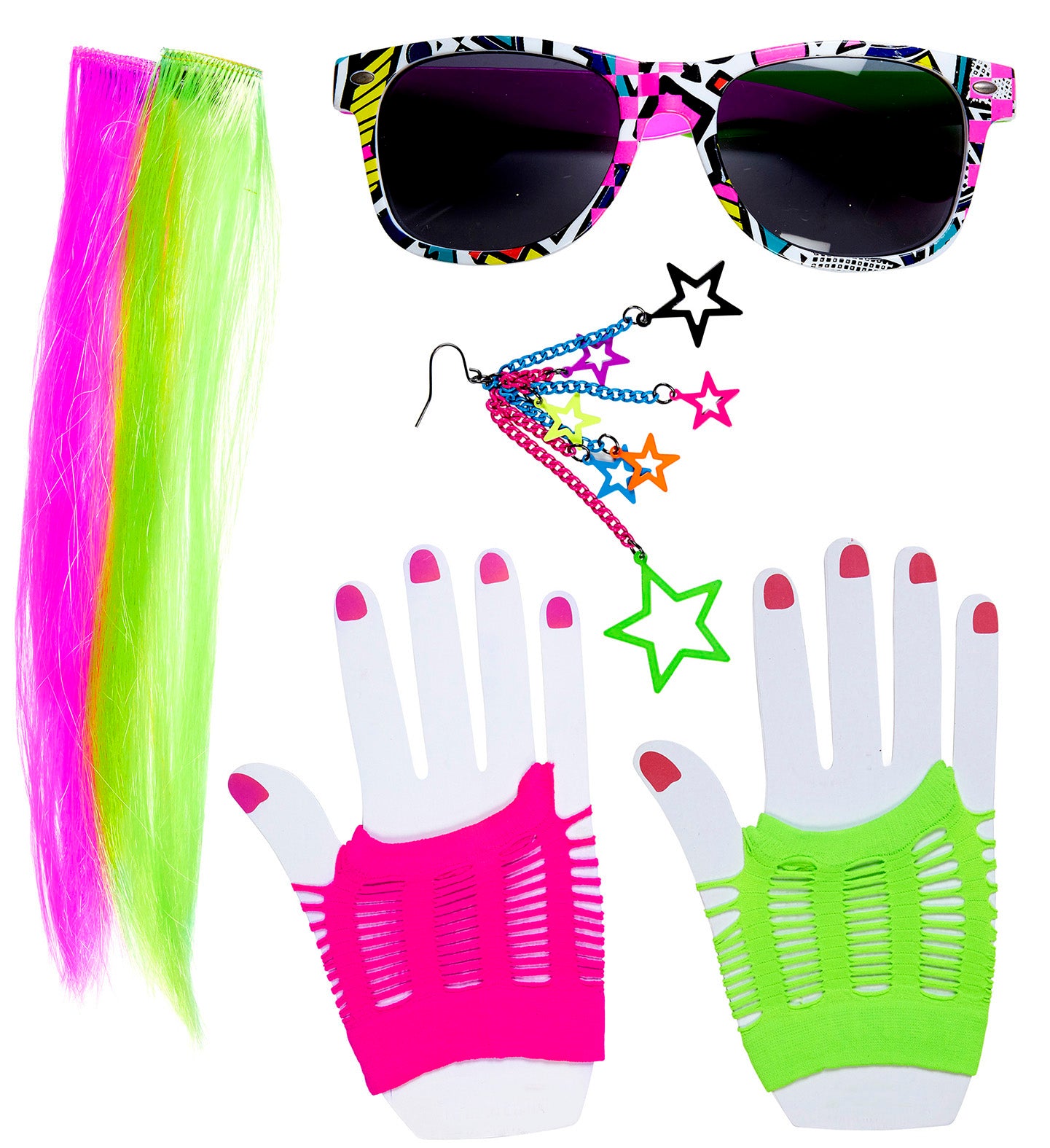 80's Party Girl Neon Kit