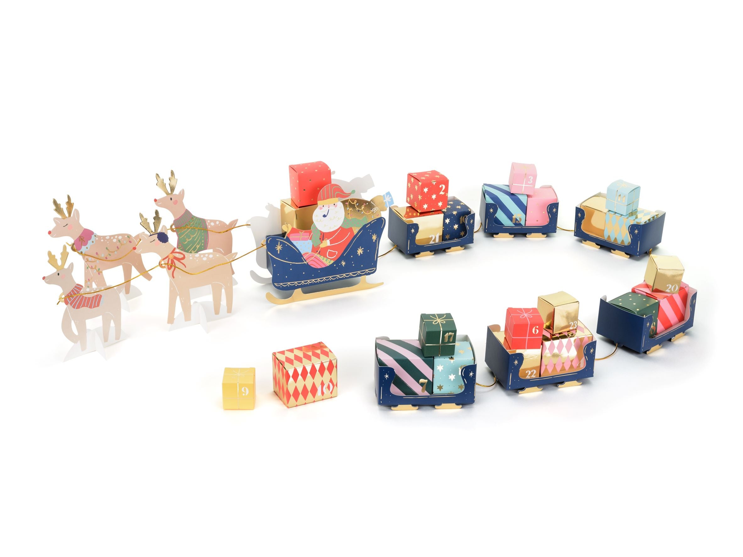 Advent Calendar Santa's Sled