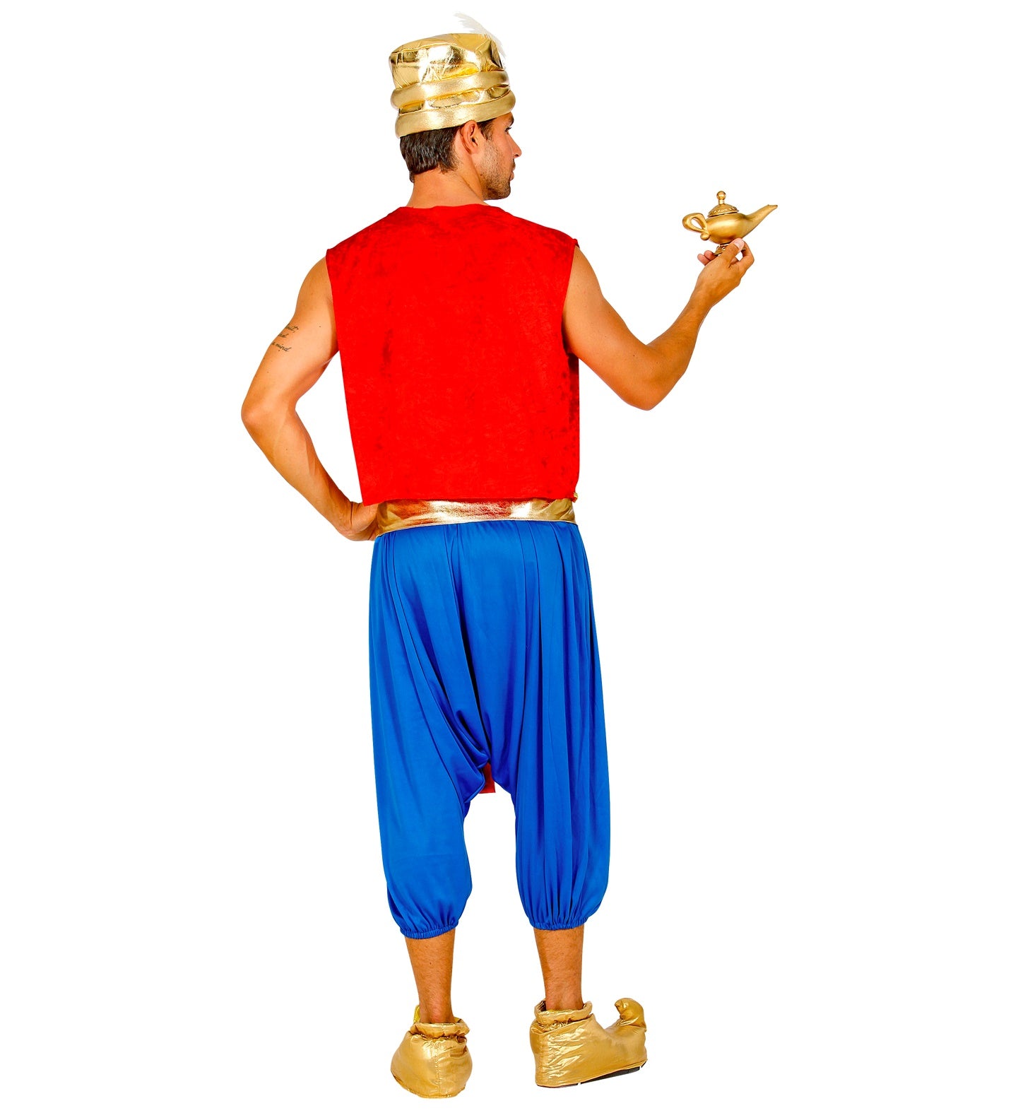 Aladdin Costume Men's rear