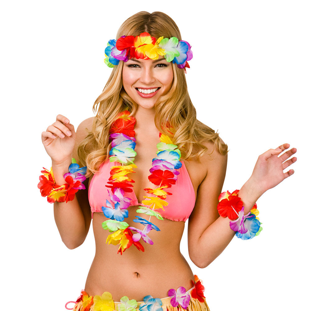Aloha Hawaiian Lei Set