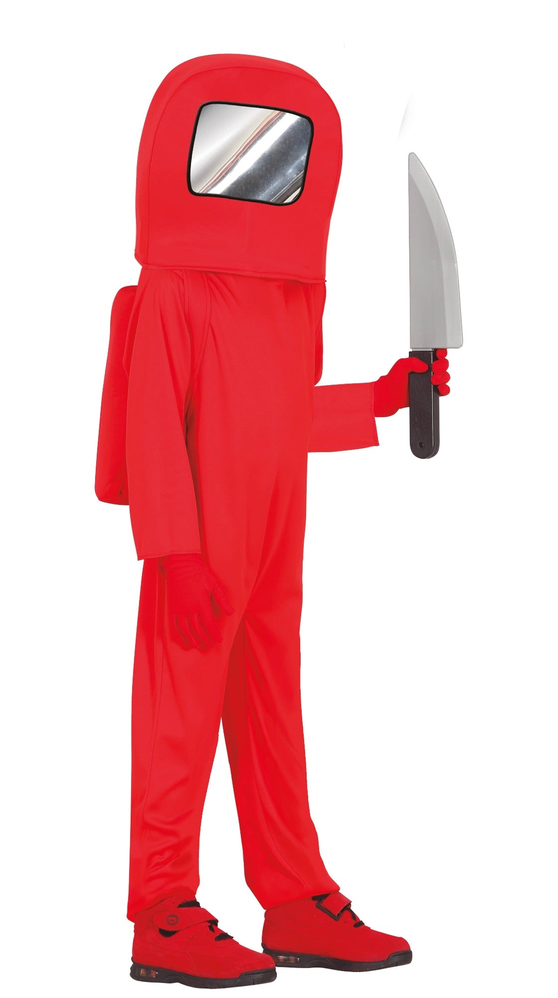 Among Us Game Astronaut Costume  Red