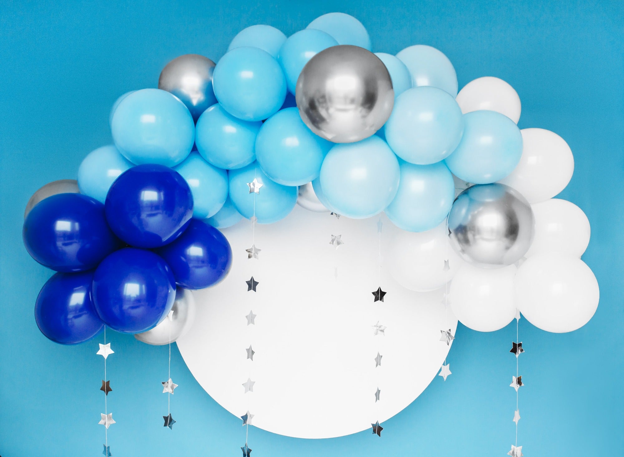 Balloon Arch Garland Blue 200cm