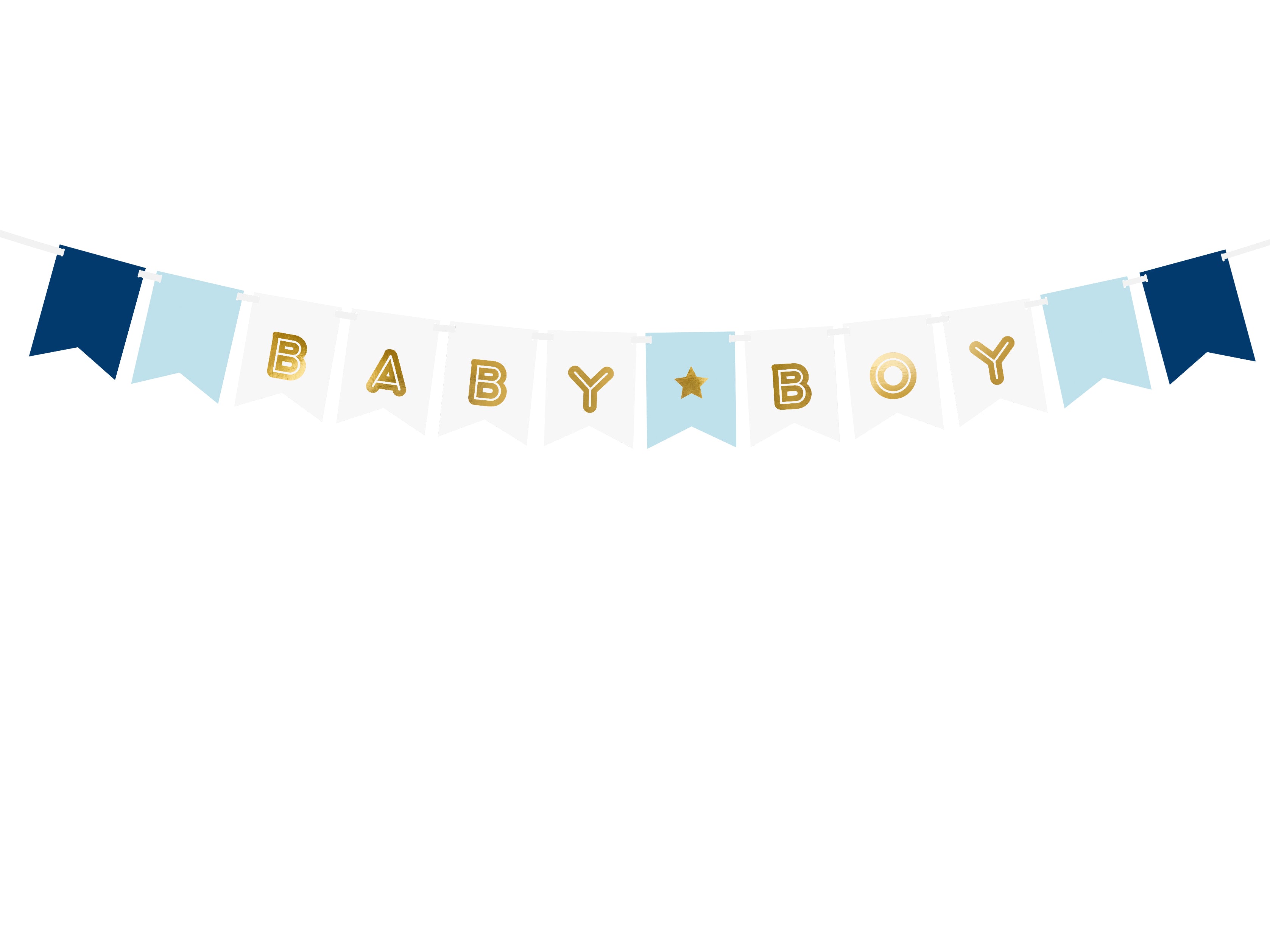 Banner Baby Boy 15 x 160 cm party decoration
