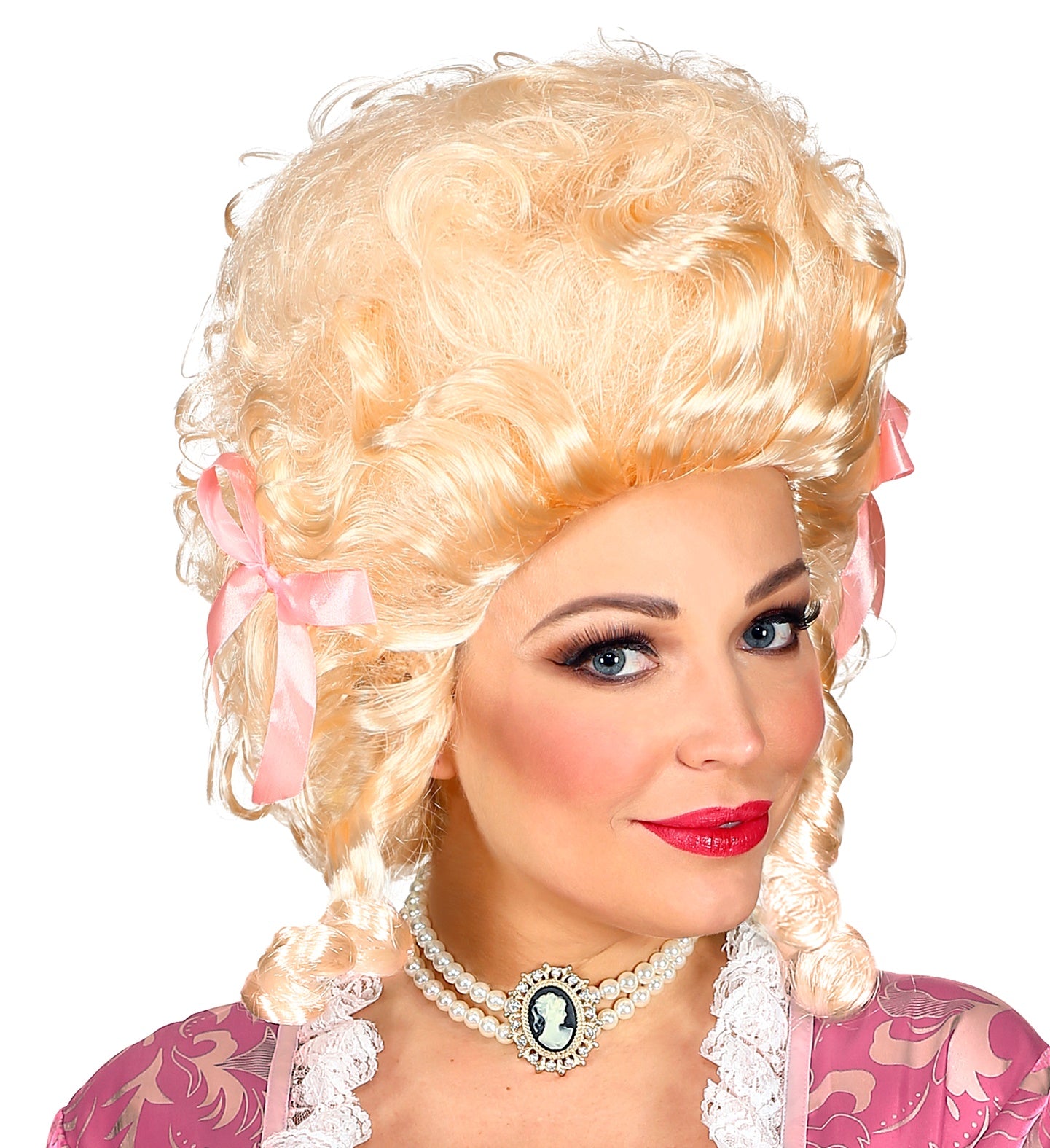 Ivory Colonial Woman Wig Marie Antoinette