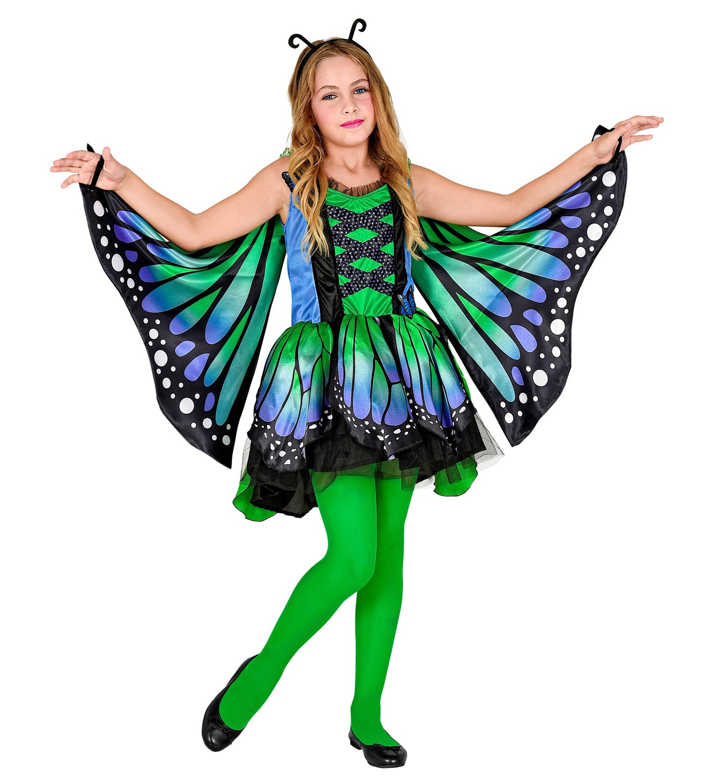 Blue and Green Butterfly Costume Children's