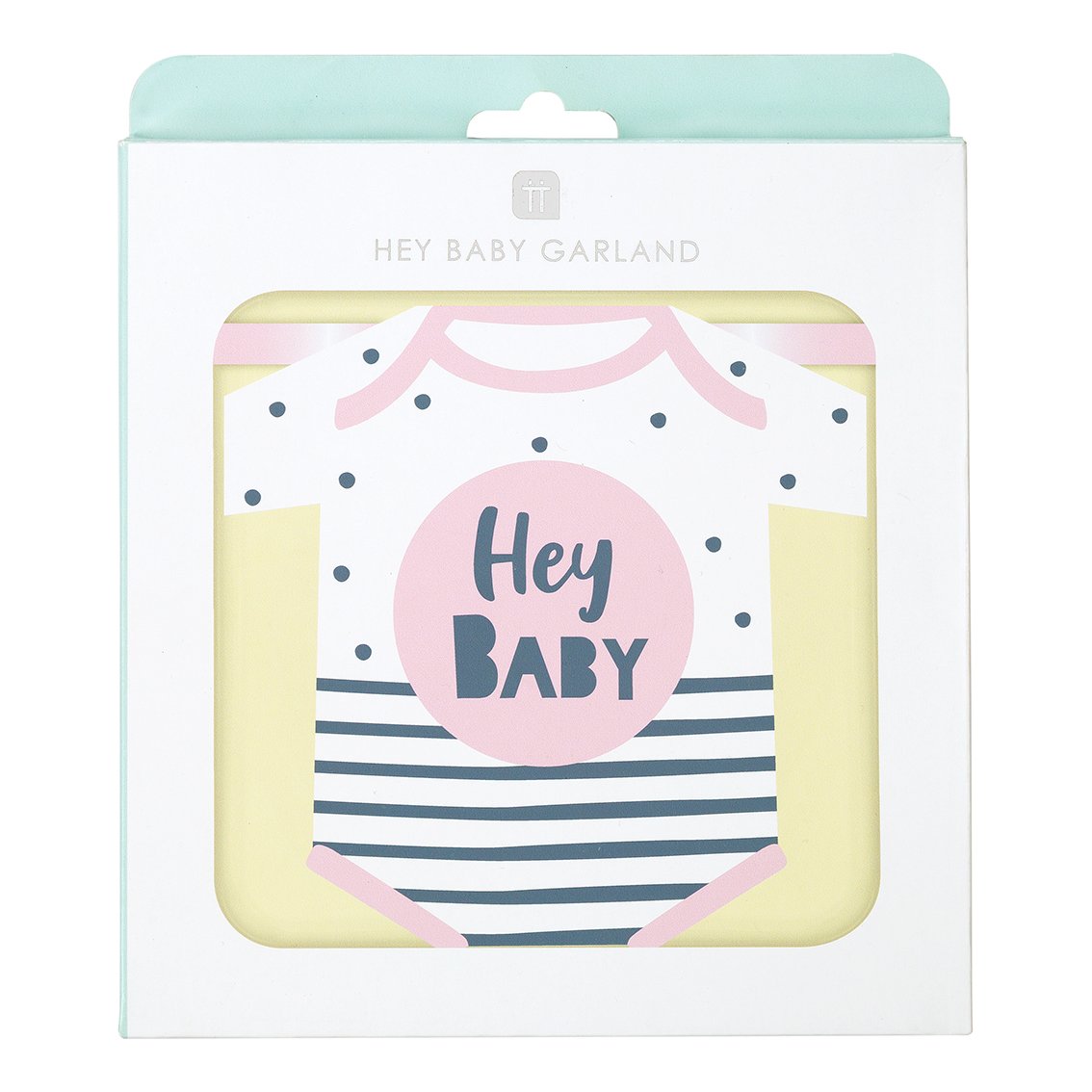 Born to be Loved Pink baby shower bunting