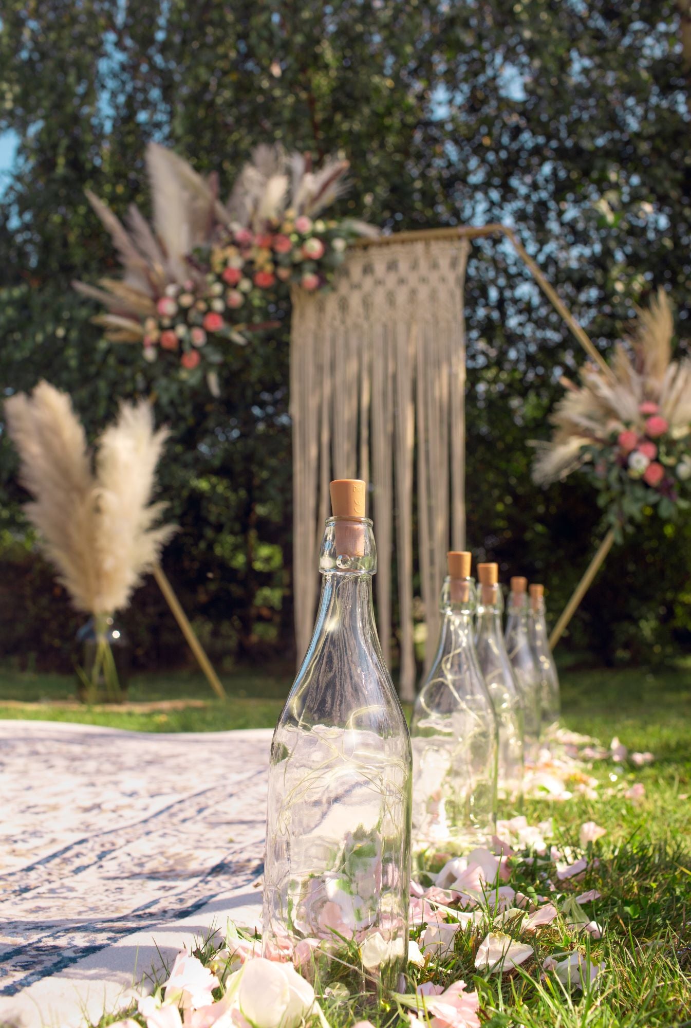 Bottle LED String Lights With Cork 197cm