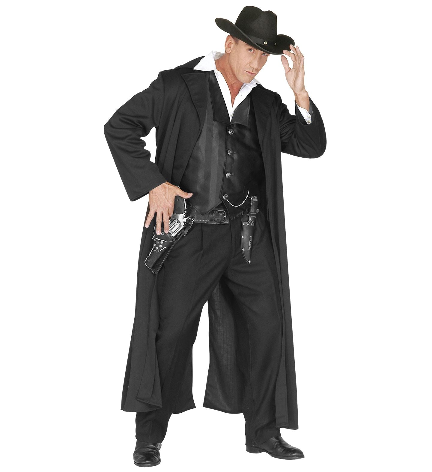 Bounty Hunter Cowboy Costume Men's Small