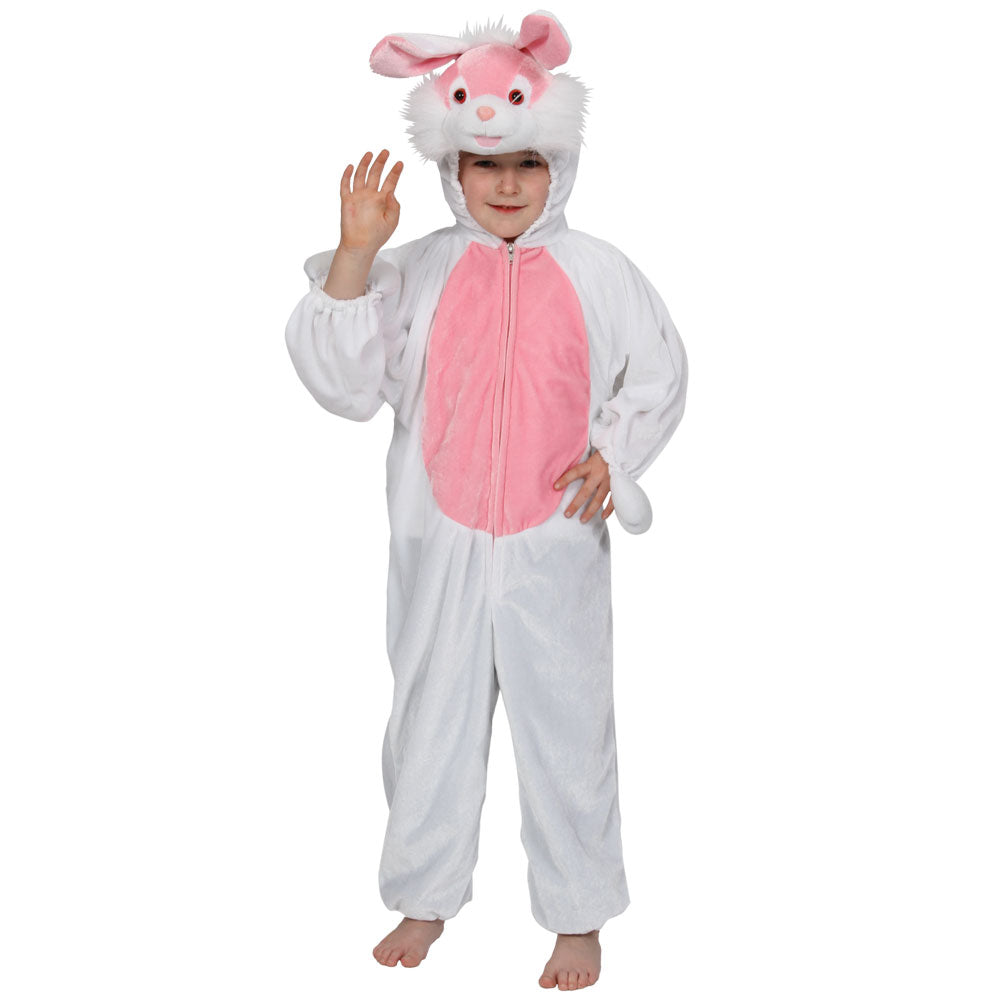 A child wearing a Rabbit Costume or Bunny Outfit