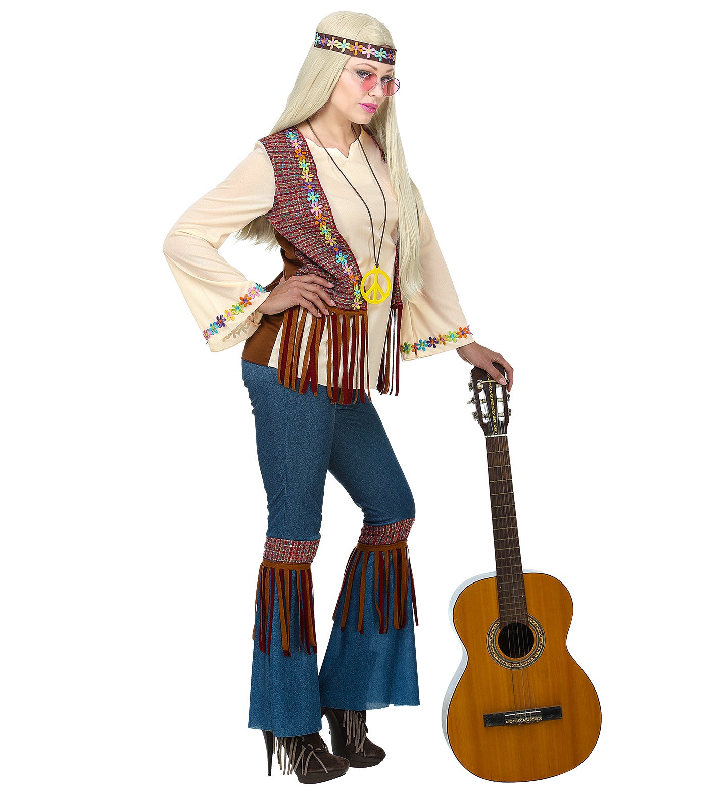 California Hippie outfit women