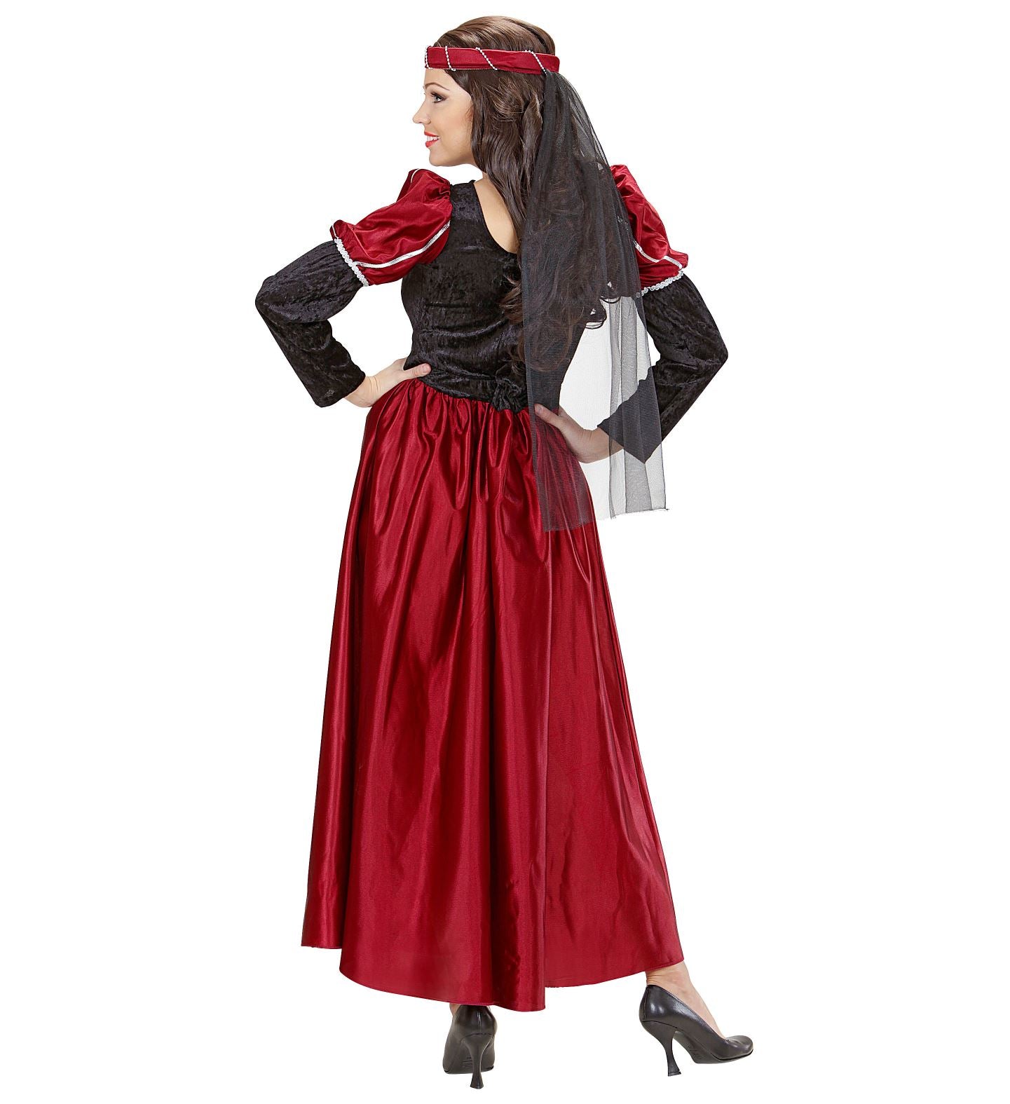 Castle beauty renaissance costume rear
